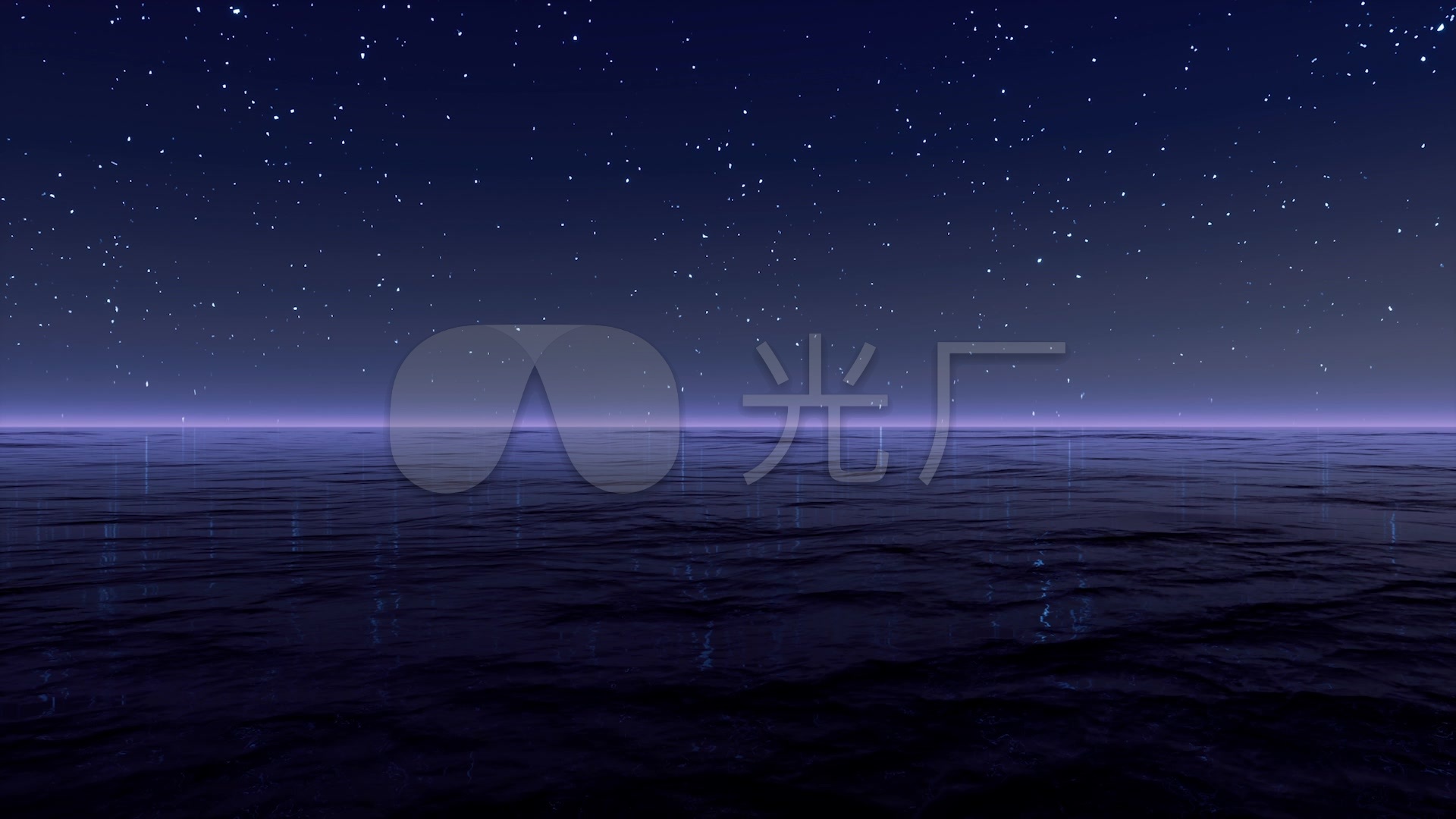 1920x1080星空壁纸,星空蓝光1080壁纸 平静的大海星空背景视频_1920x1080_高清视频素材下载