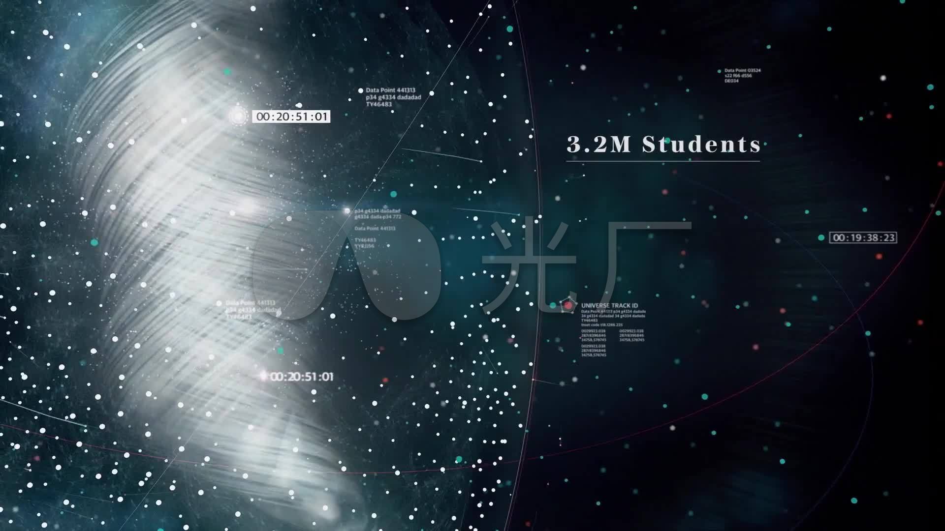 科技感宇宙星球介绍_1920x1080_高清视频素材下载(编号:1616313)_实拍