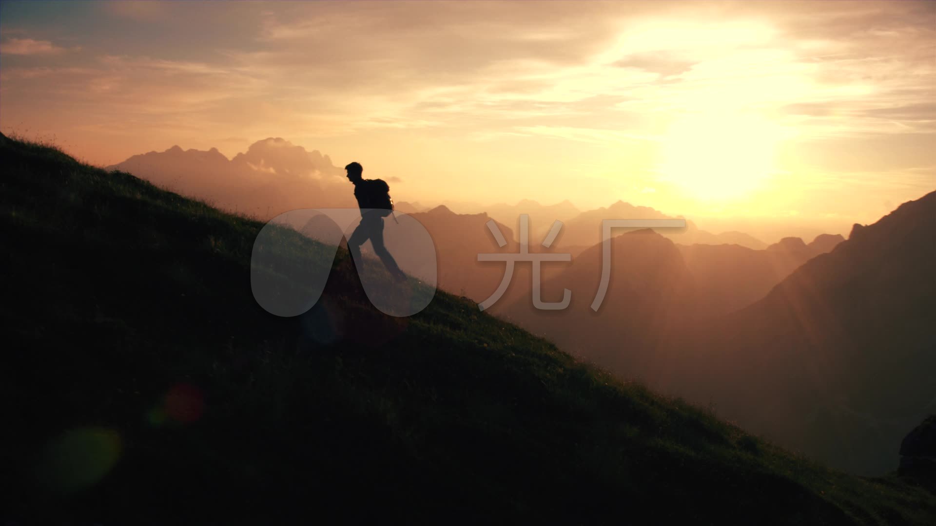 喜马拉雅山攀登_1920x1080_高清视频素材下载(编号:)