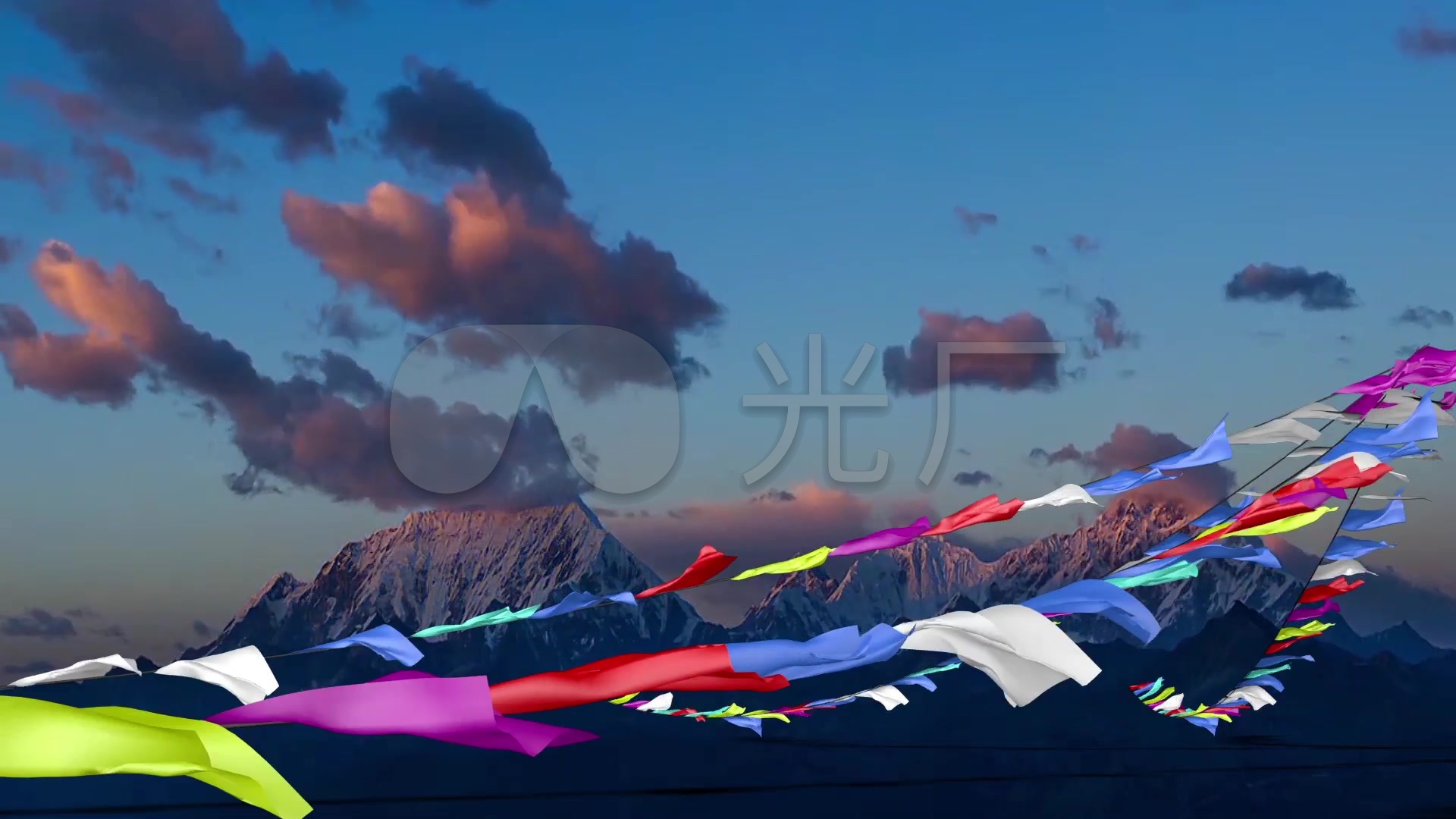 歌曲《哈达献给亲爱的党》_1920x1080_高清视频素材下载(编号:1621615
