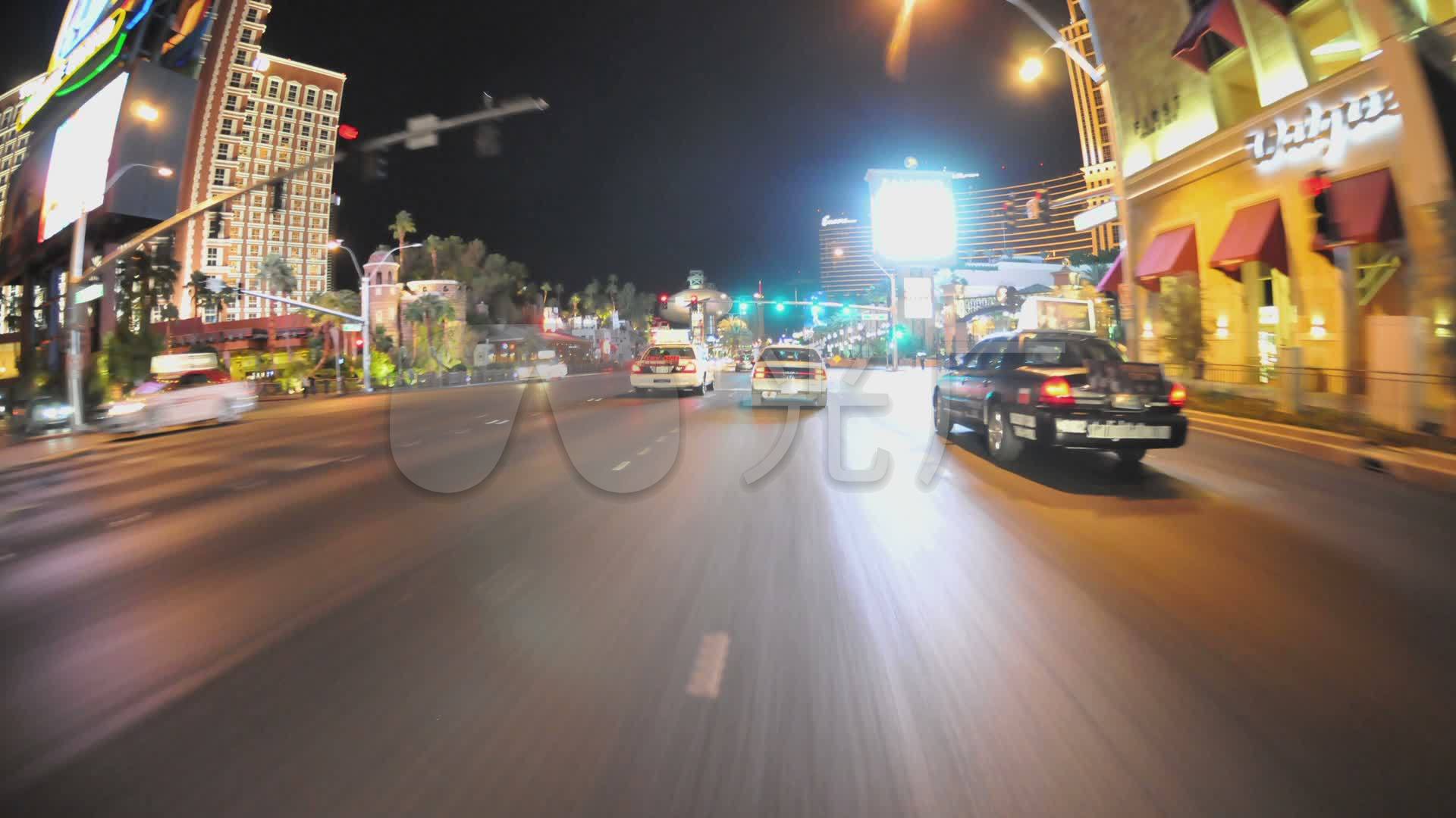 开车高速夜景行驶_1920x1080_高清视频素材下载(编号