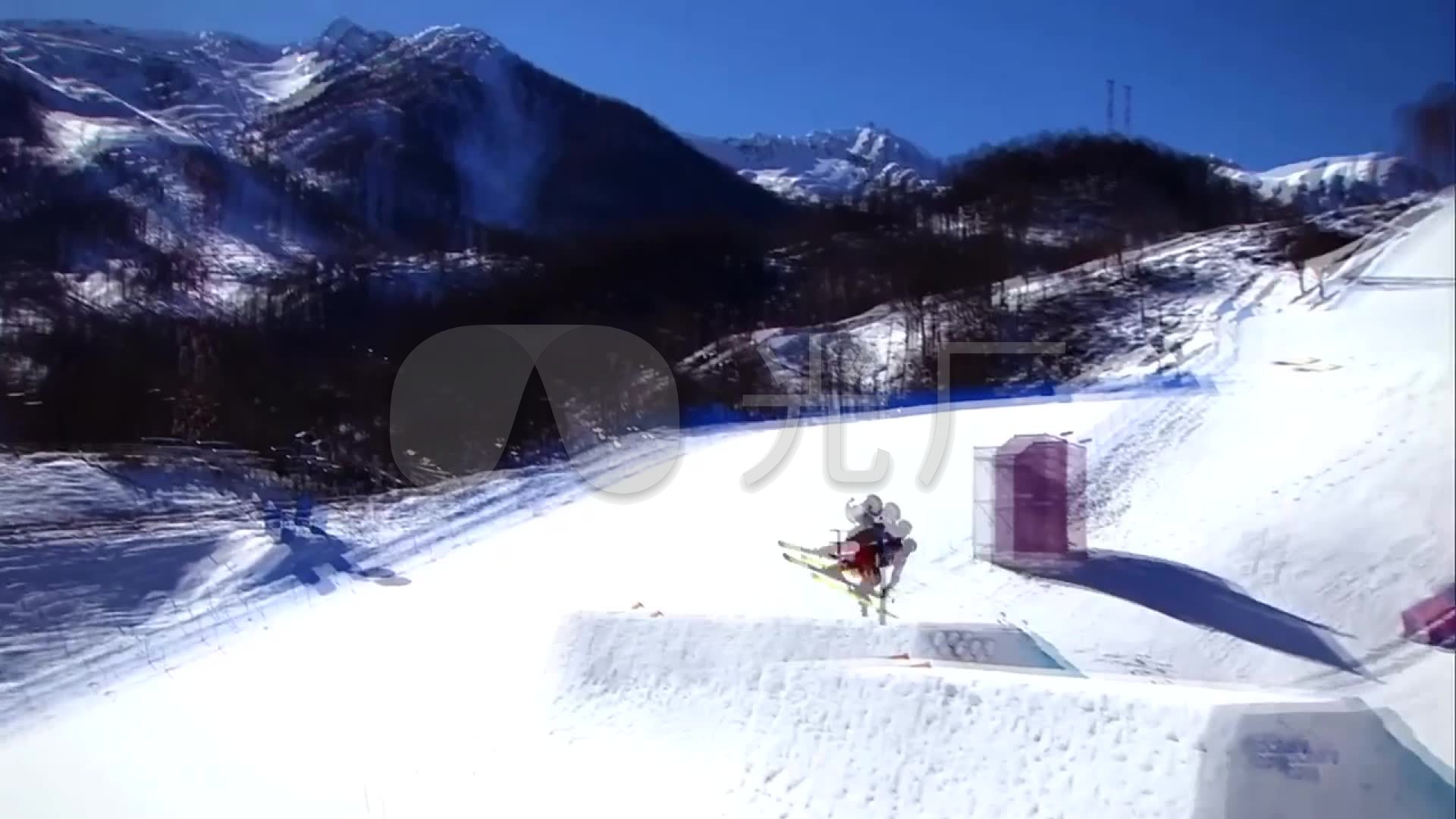 冬季体育中国运动员滑雪射箭滑板奥运竞技_fps射击游戏源代码图片