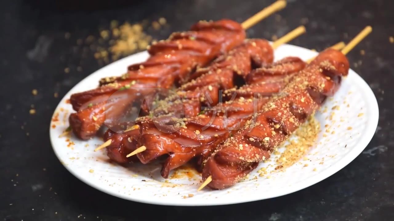 烧烤香肠串