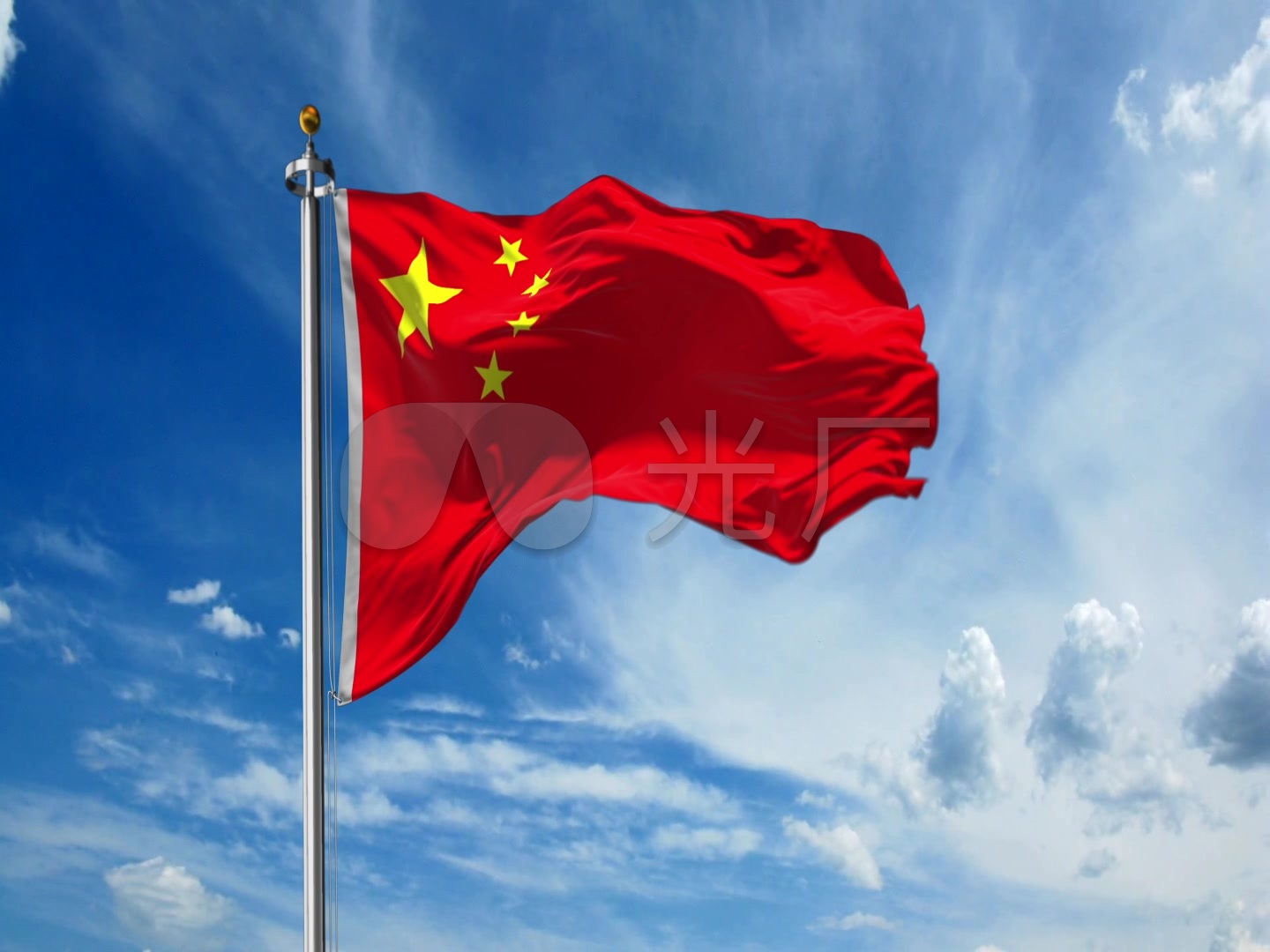 国旗高清大图1080,党旗图片高清大图1080 国旗蓝天_1440x1080_高清视频素材下载(编号:1662757)