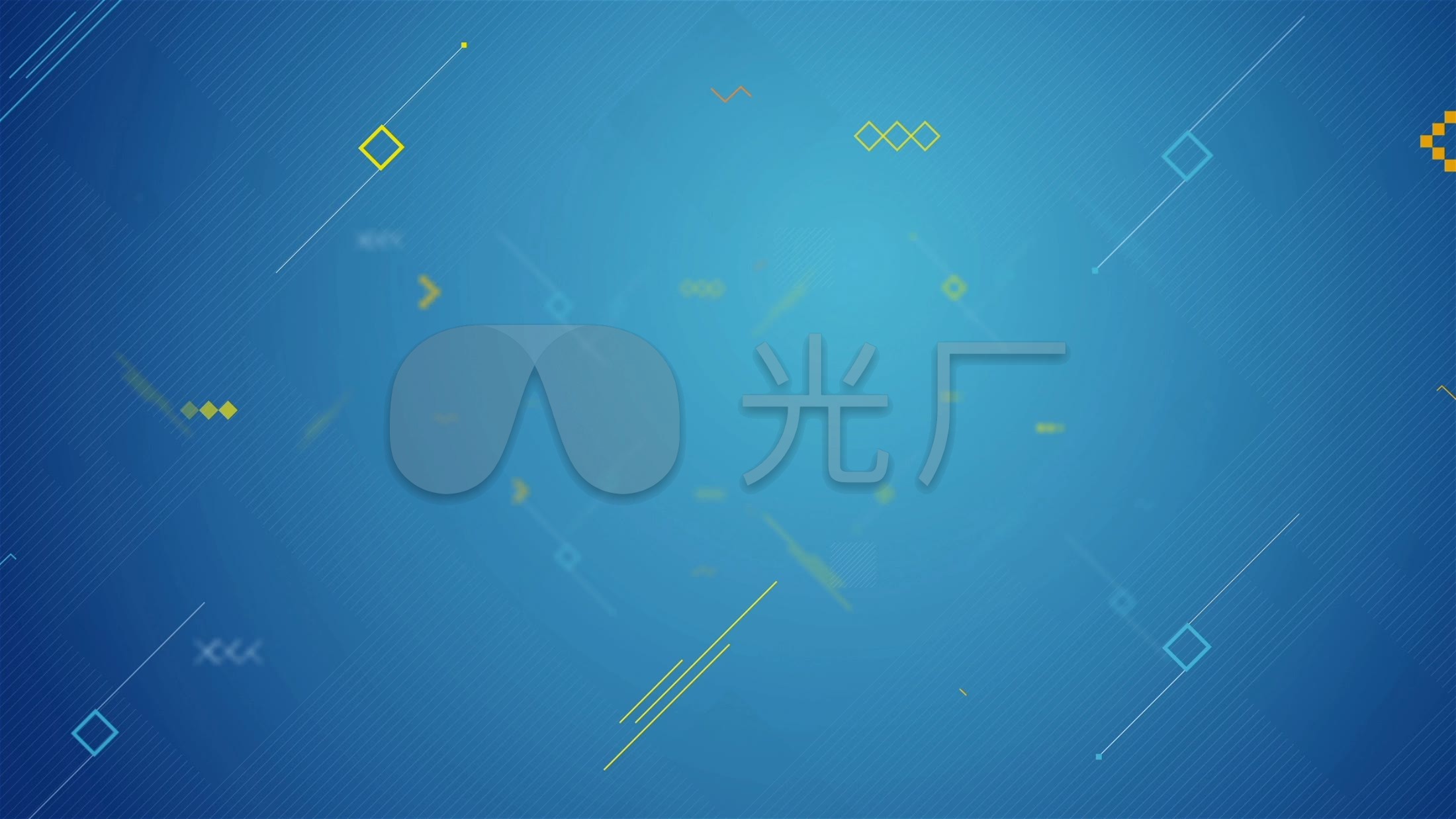 科技感蓝色背景素材(大尺寸)
