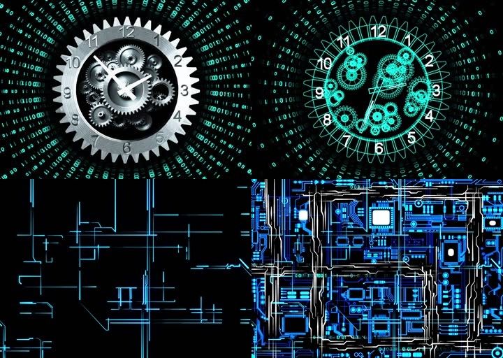 高科技数字表电路图