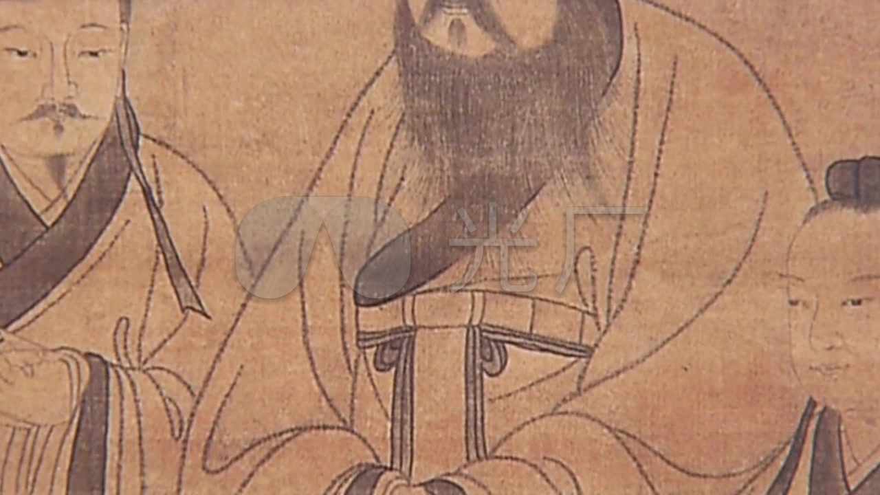 古代人物画文人画官员画宫廷画卷