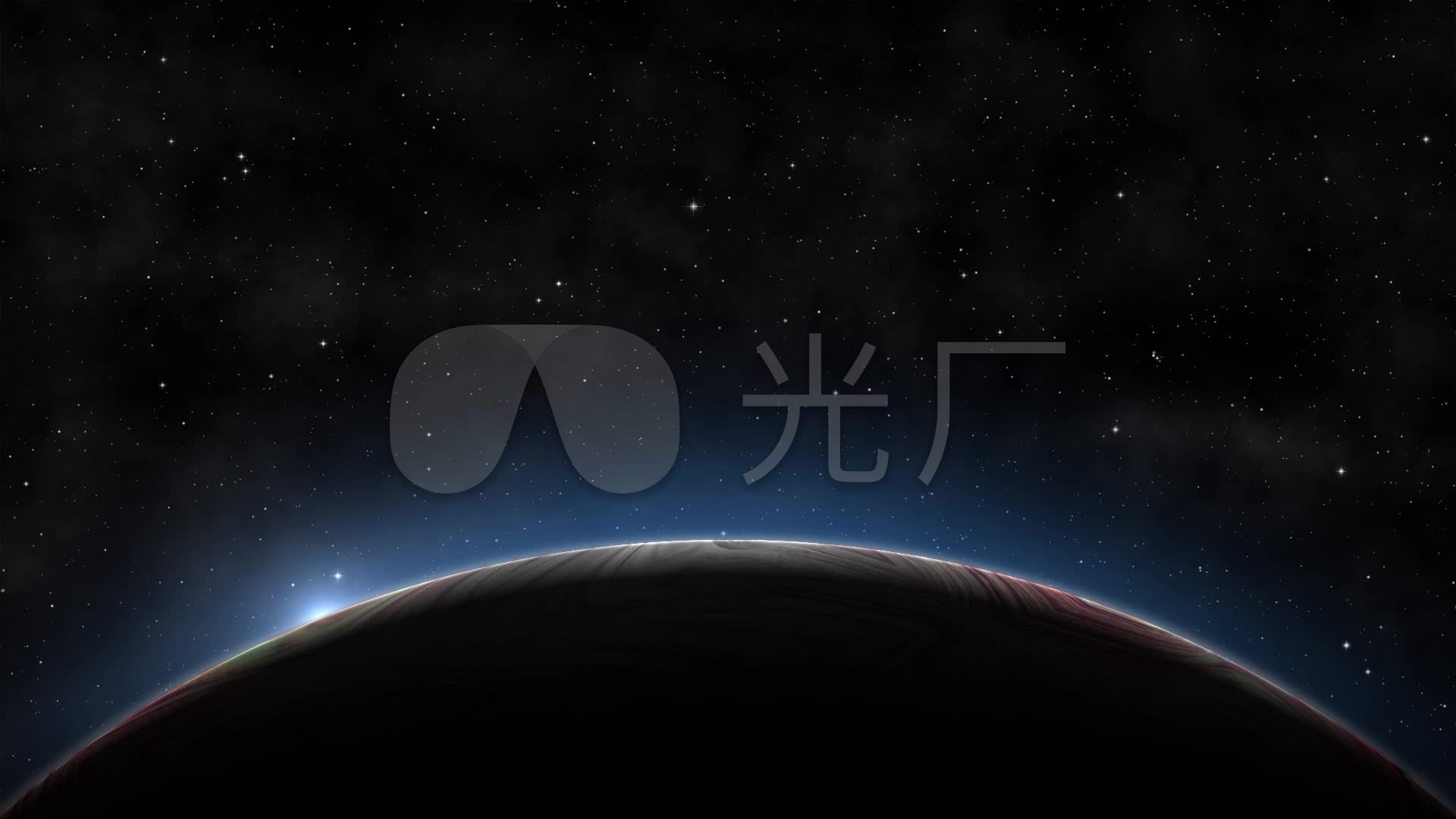 星球光线宇宙星空视频背景_1920x1080_高清视频素材