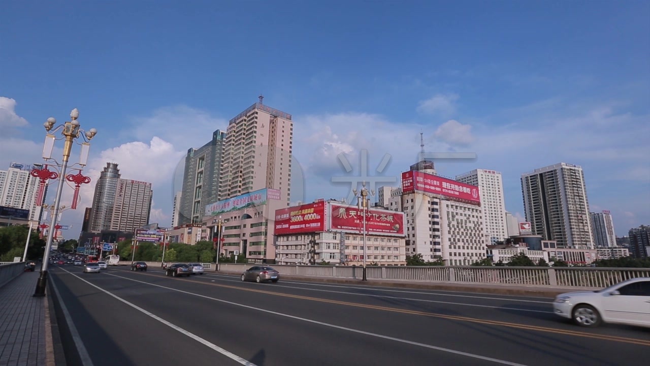 株洲视频素材株洲城市延时株洲航拍