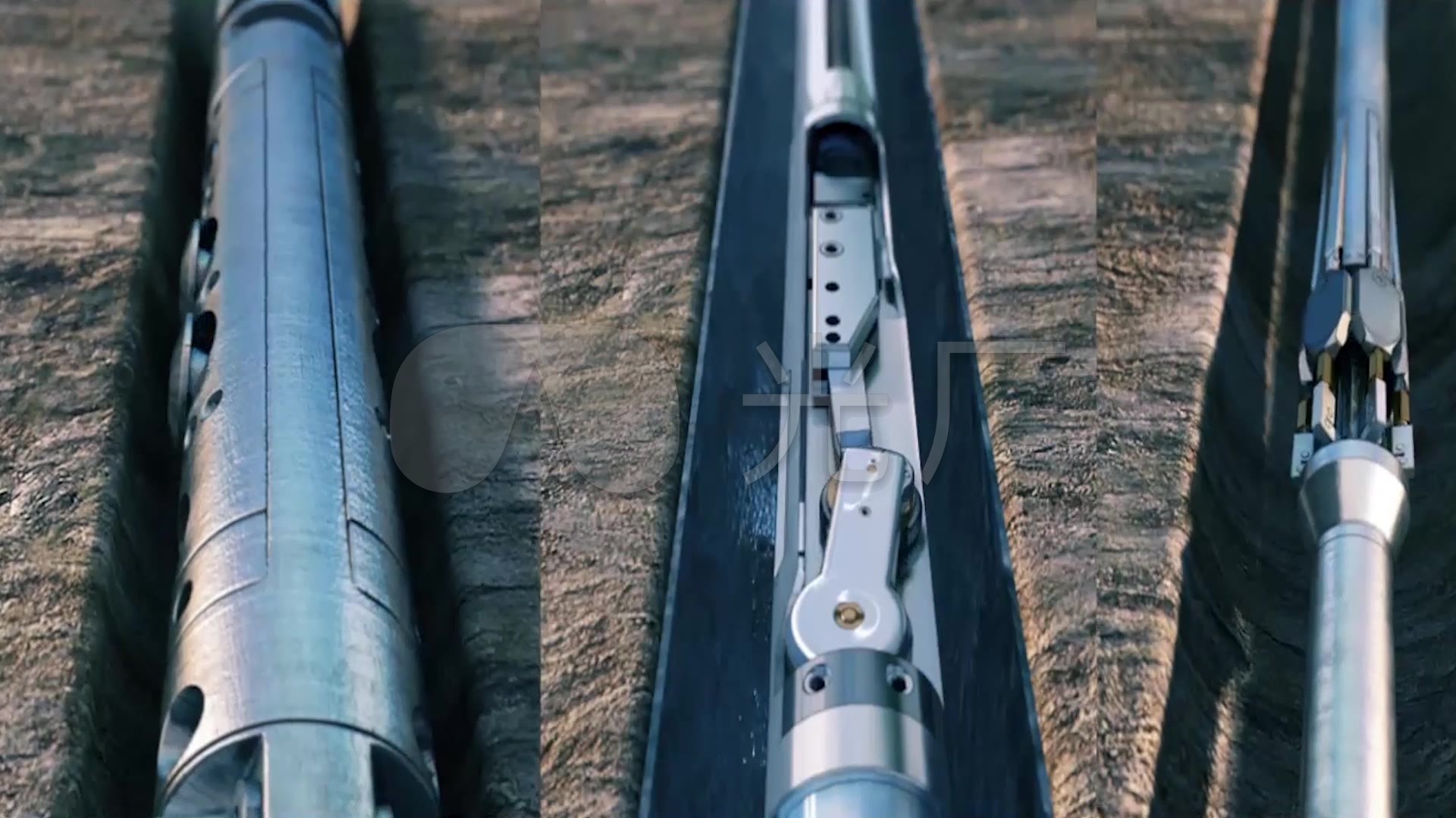 石油测井仪器三维立体展示