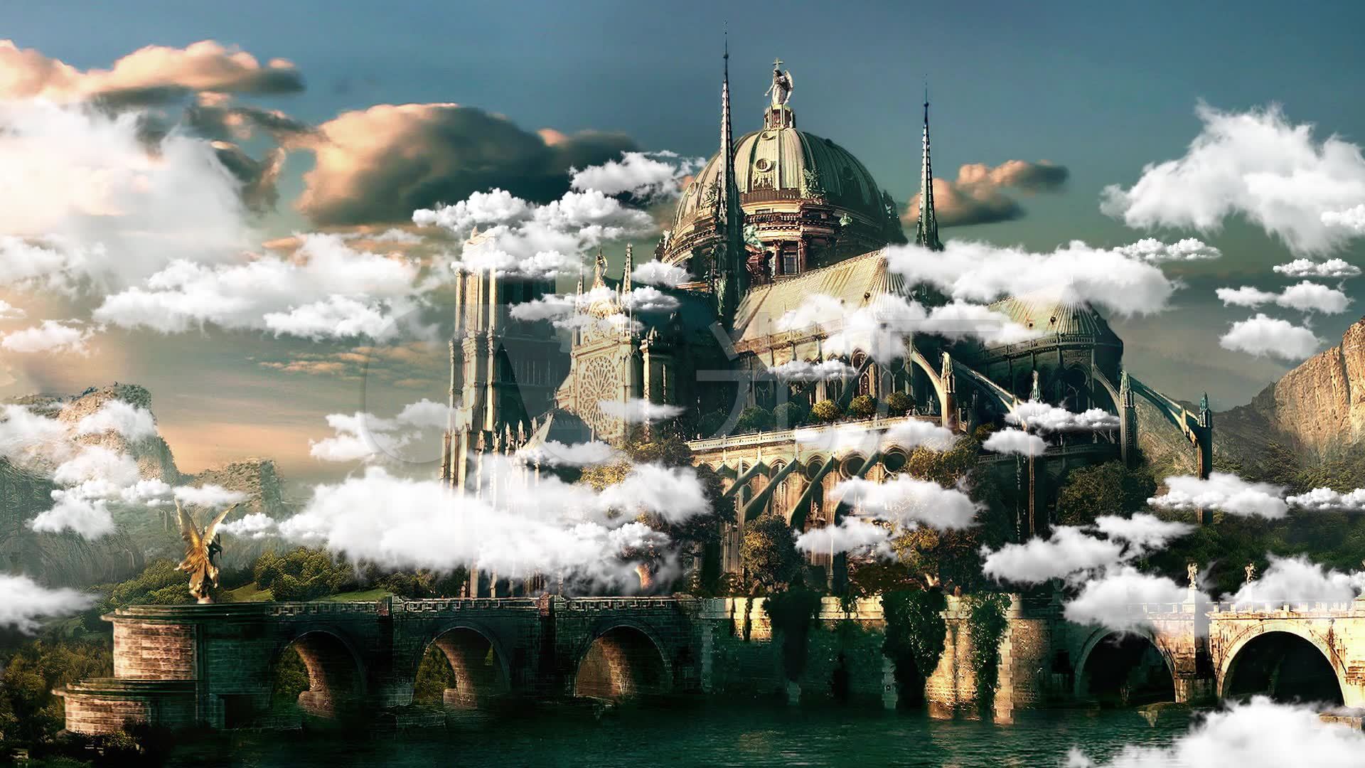 天空之城壁纸1080p,宫崎骏天空之城美图 天空之城_1920x1080_高清视频素材下载(编号:1720097)