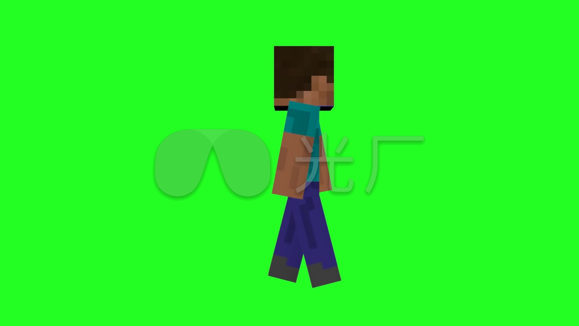 我的世界 minecraft绿屏抠像素材