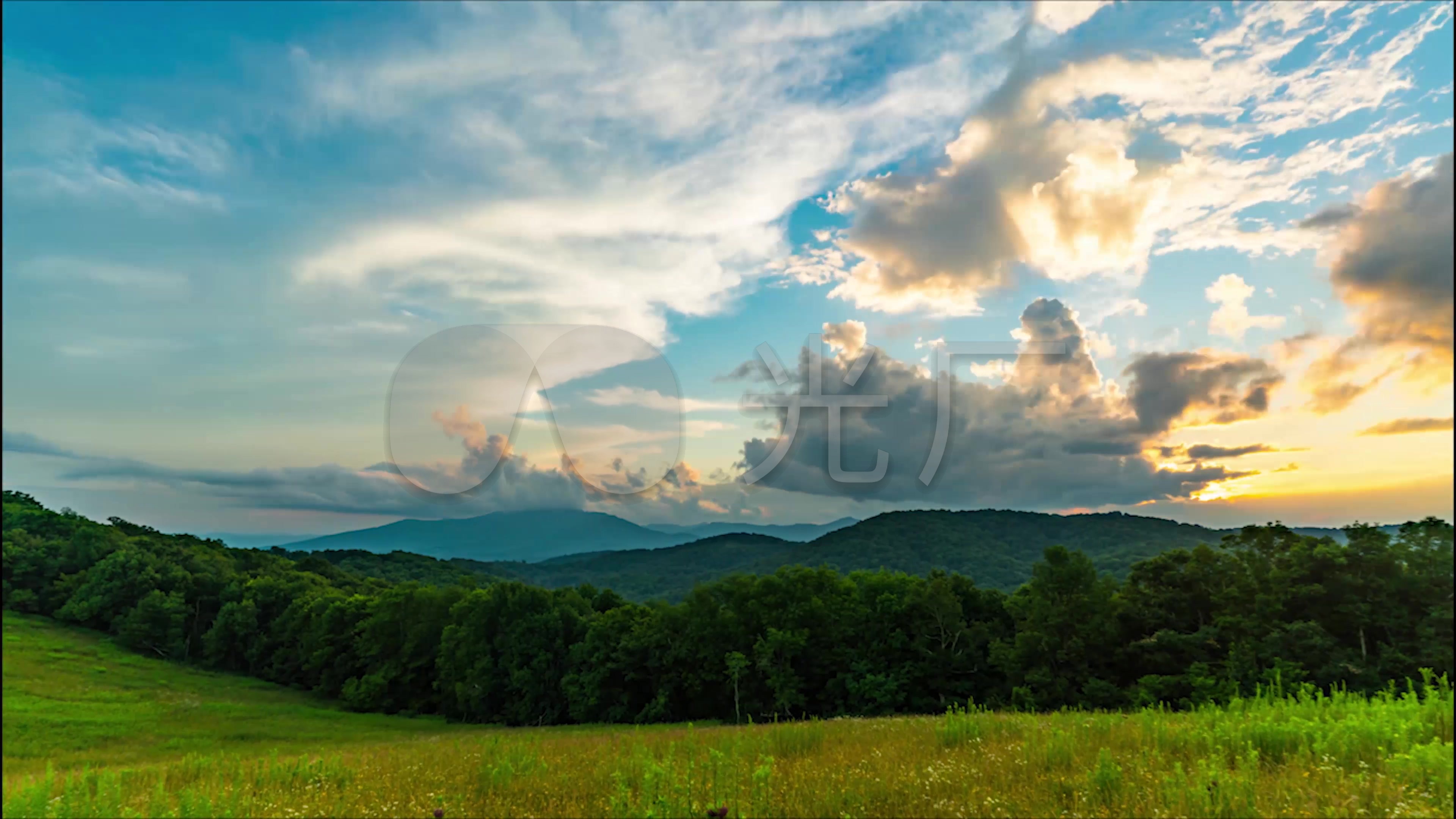 实拍大自然美丽风景