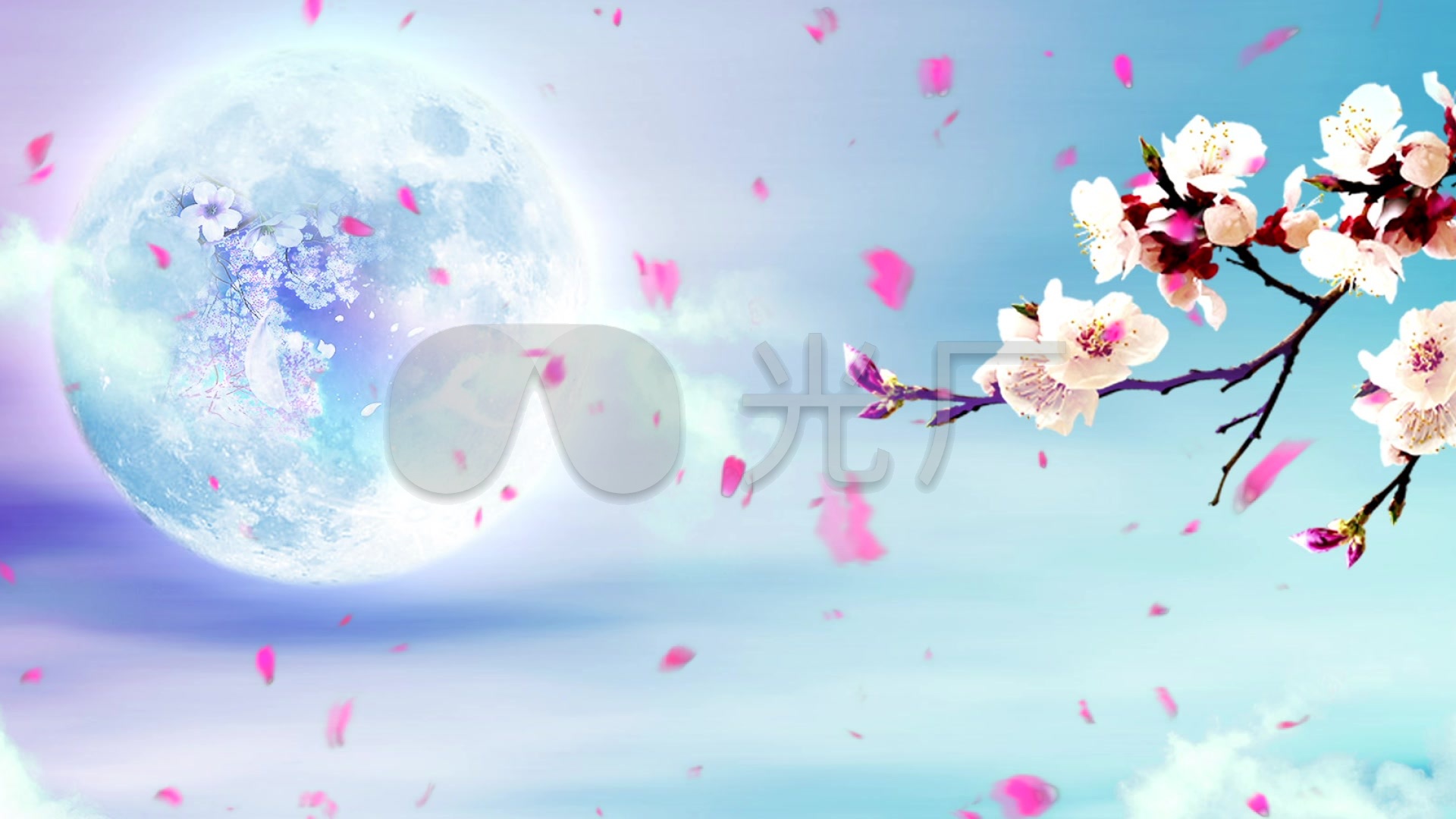 《但愿人长久》王菲中秋节明月背景配乐2_1920x1080