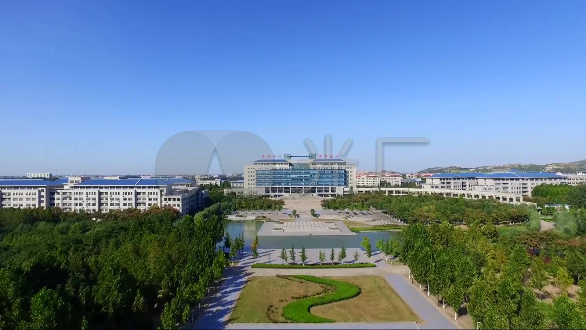山东中医药大学航拍