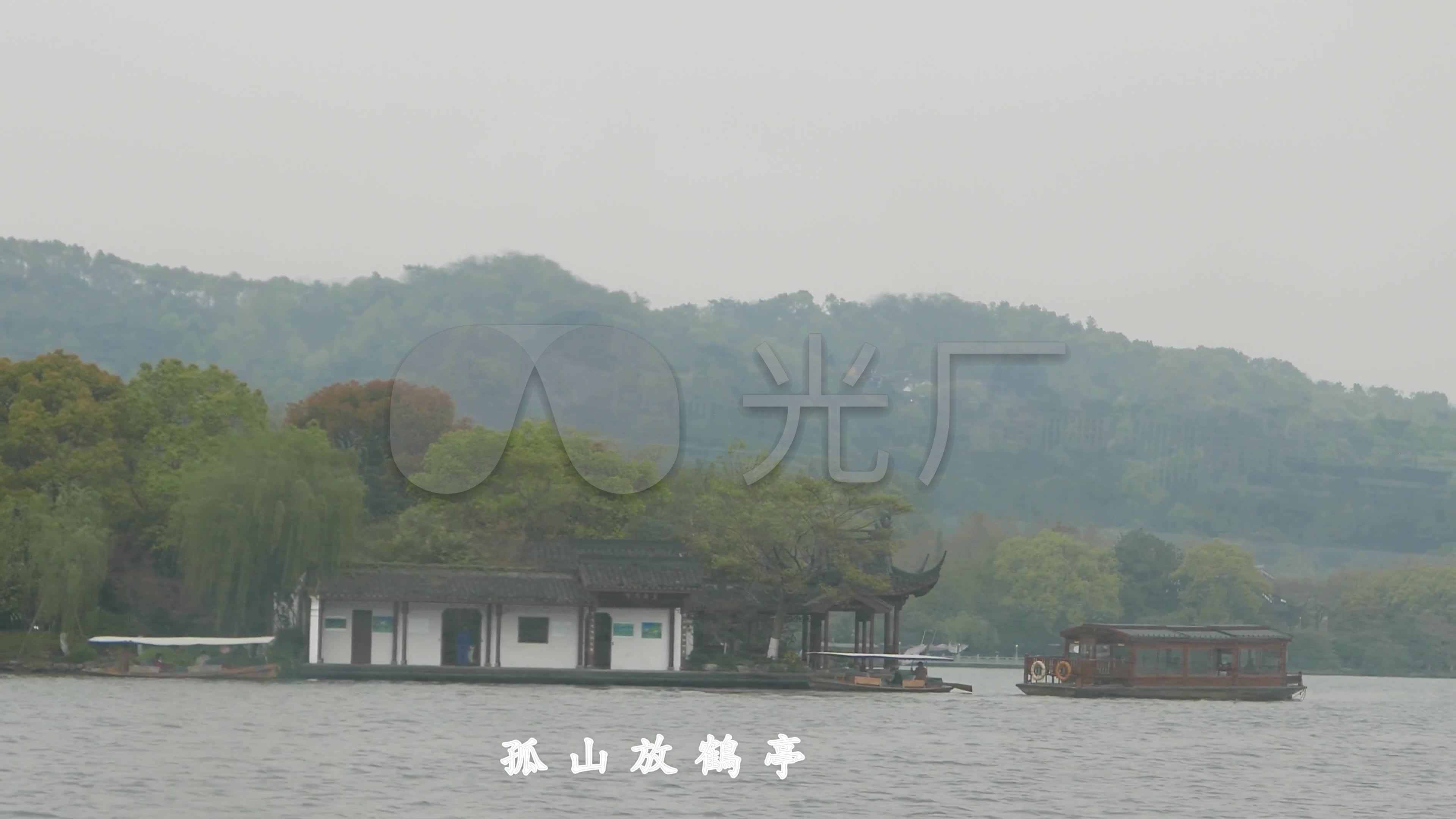 4K超高清实拍杭州西湖美丽风景视_3840X216