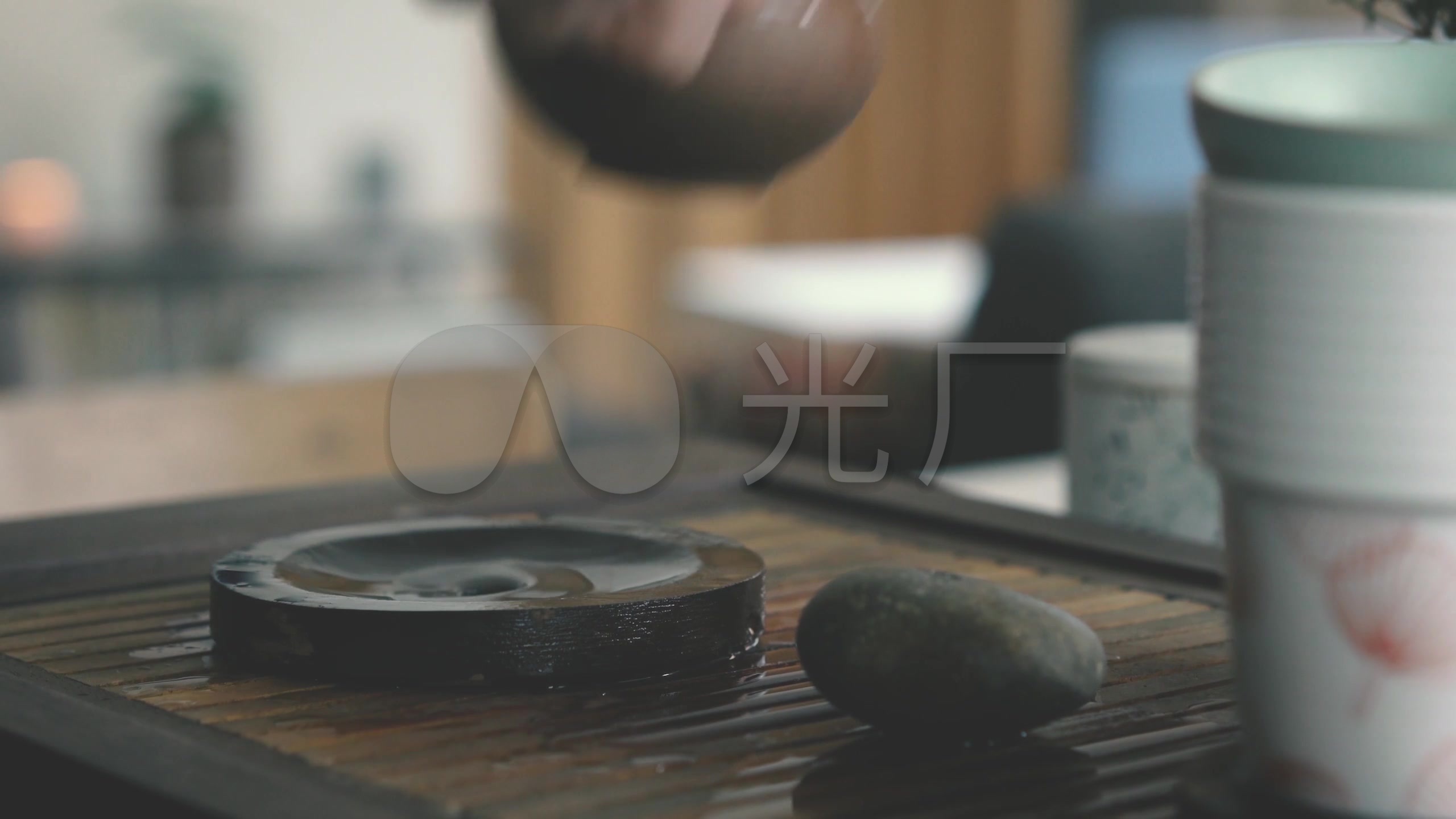唯美意境茶壶陶瓷茶杯茶艺泡茶