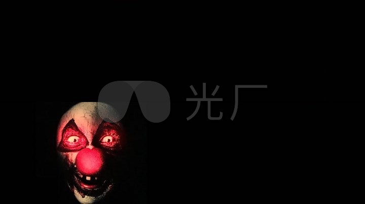 万圣节小丑鬼脸