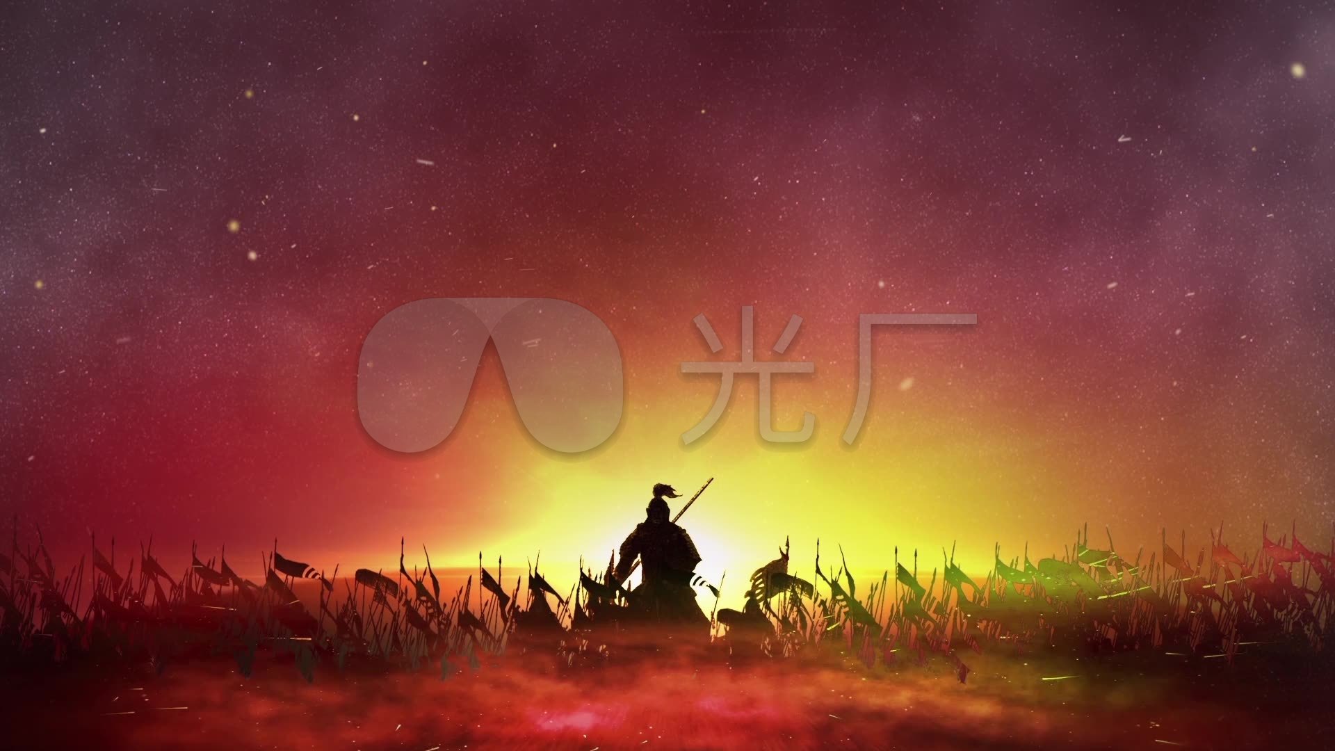 将军领军主背景视频_1920x1080_高清视频素材下载(:)