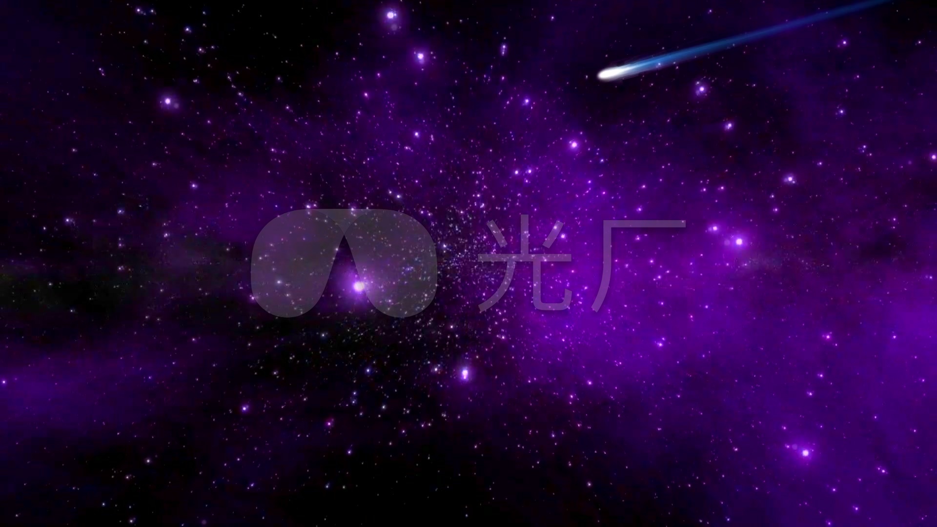 梦幻流星雨星空星辰星星_01080_高清素材