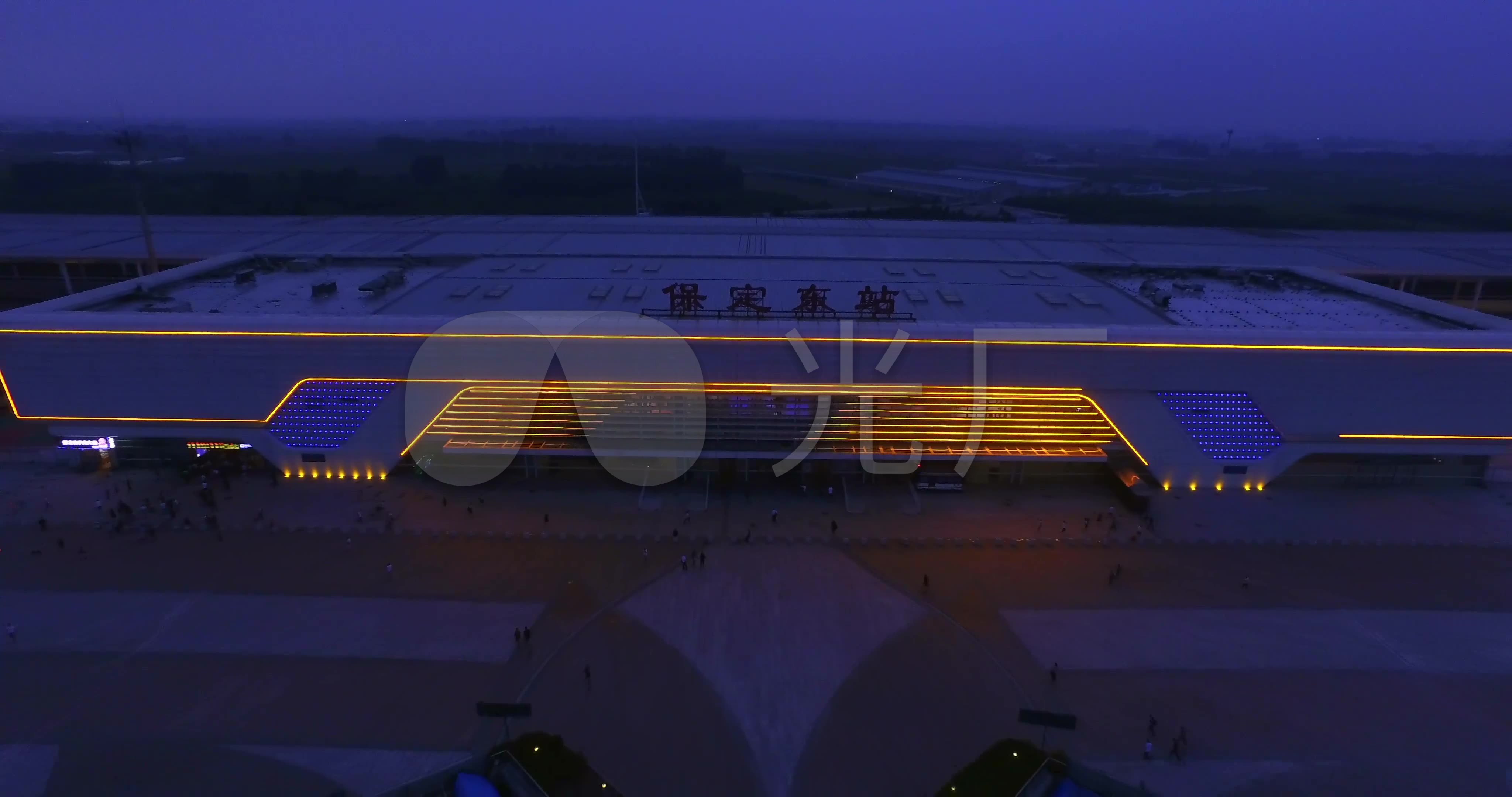 保定东站_4096x2160_高清视频素材下载(编号:1813348)