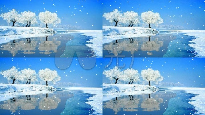 唯美北方雪花雾凇1