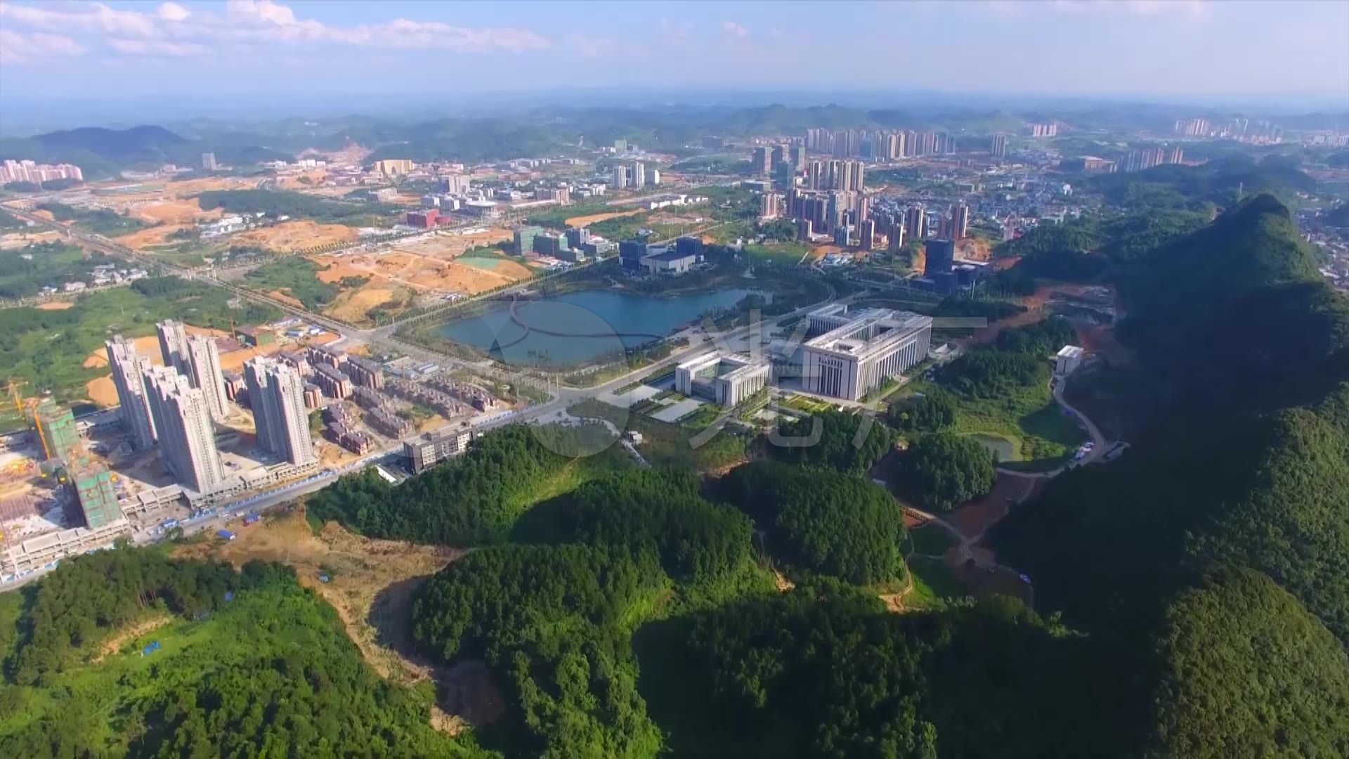 遵义新蒲新区少年宫,城乡规划馆,湿地公园