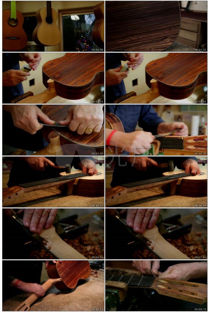 木吉他经典纯手工制作工艺