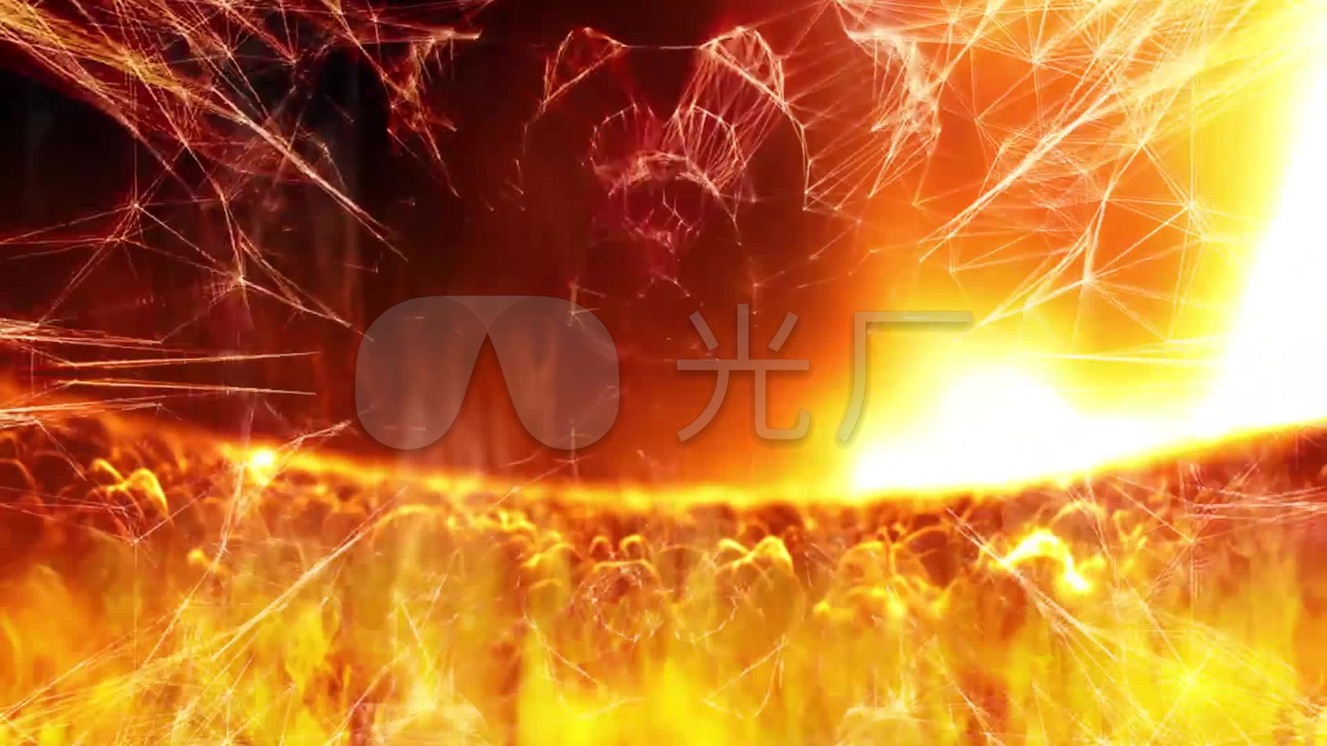 《冬天里的一把火》歌舞表演背景_1920x1080_高清视频