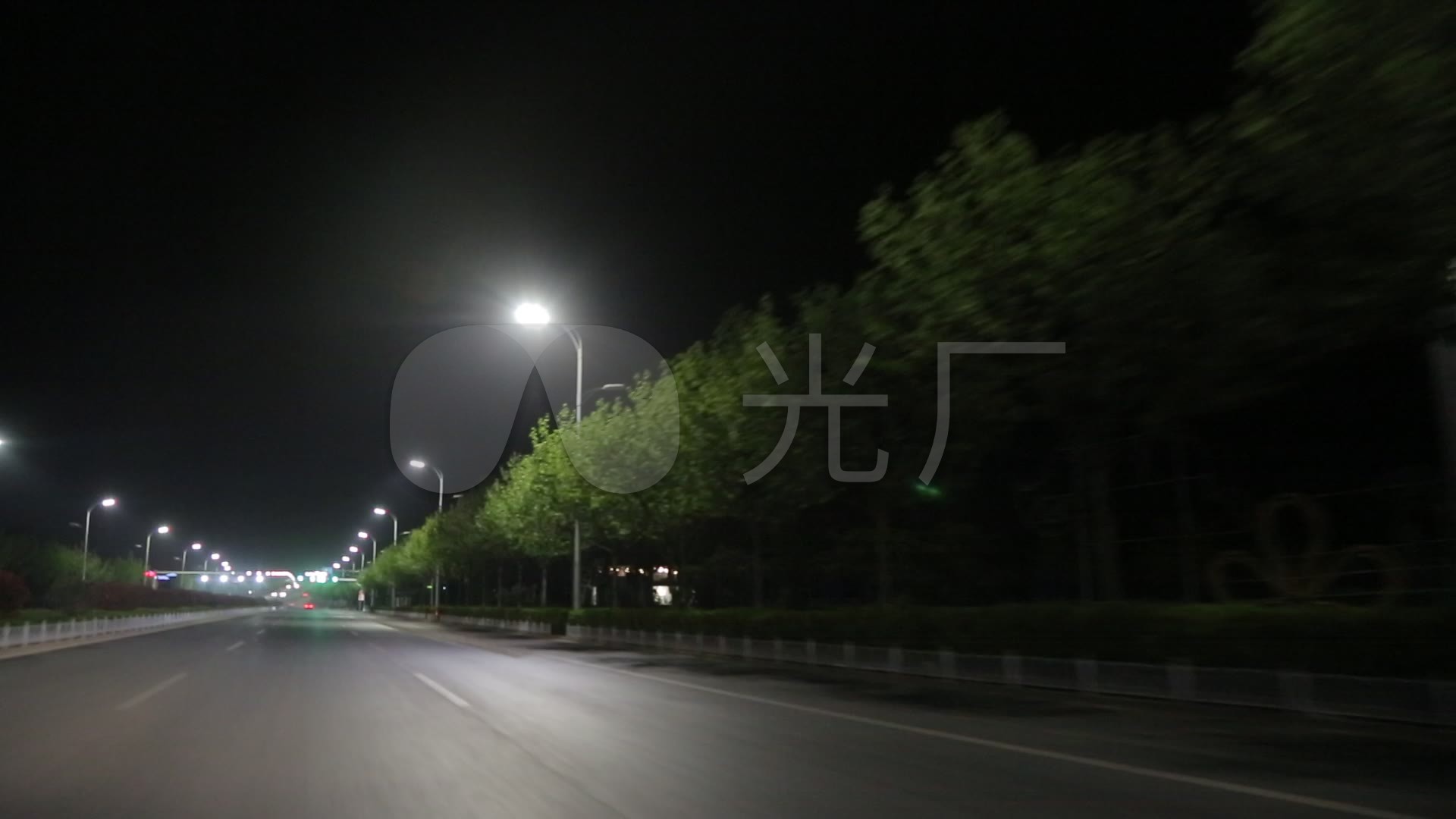夜晚汽车窗外背景06_1920x1080_高清视频素材下载(:)