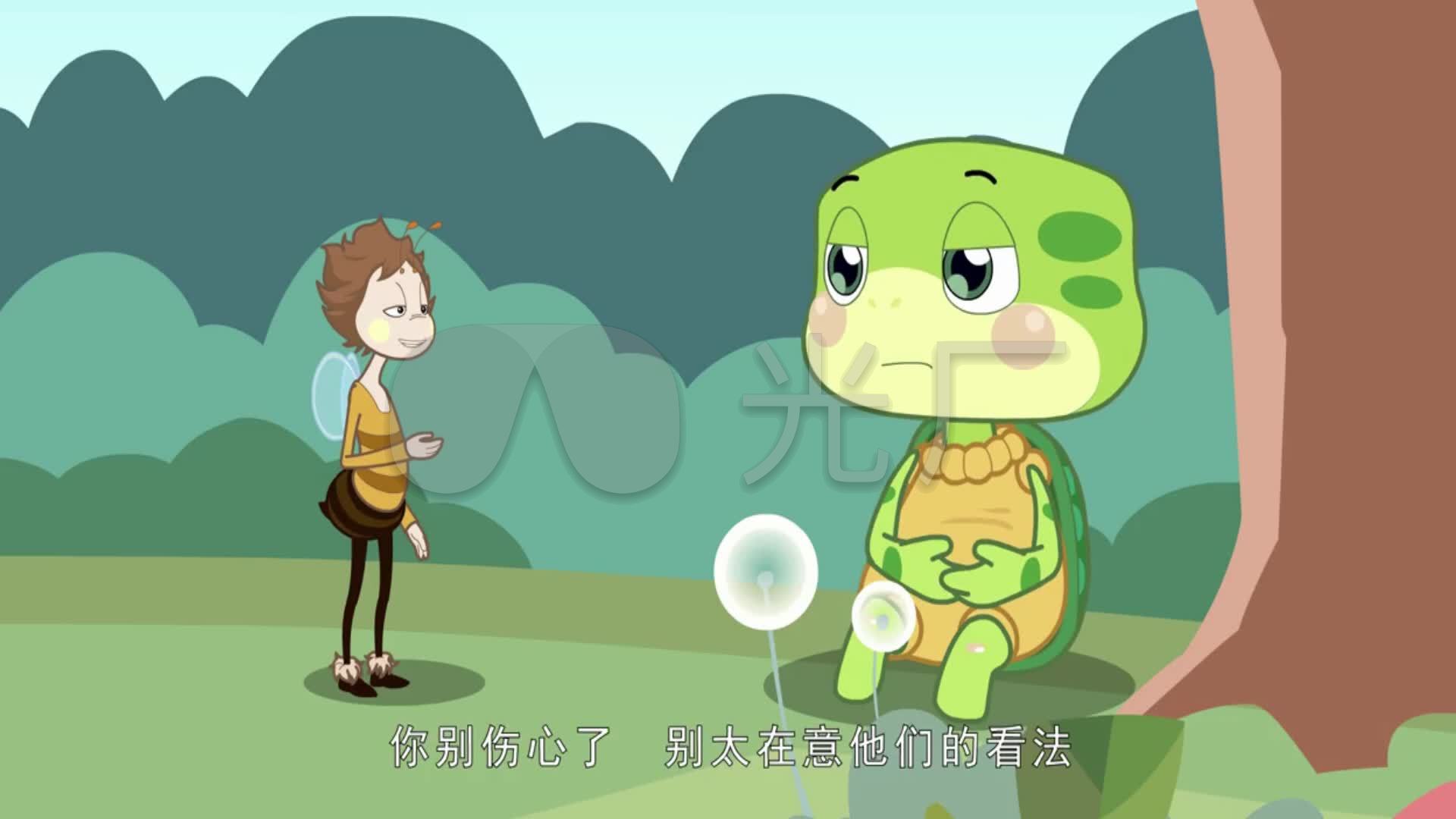 笨鸟先飞卡通动画儿童成语故事_1920x1080_高清视频