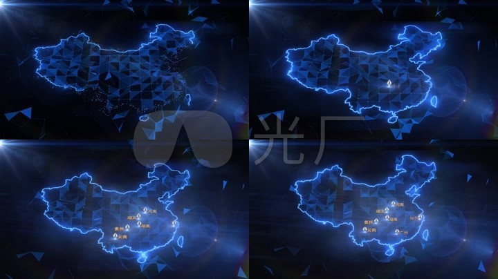 科技中国地图
