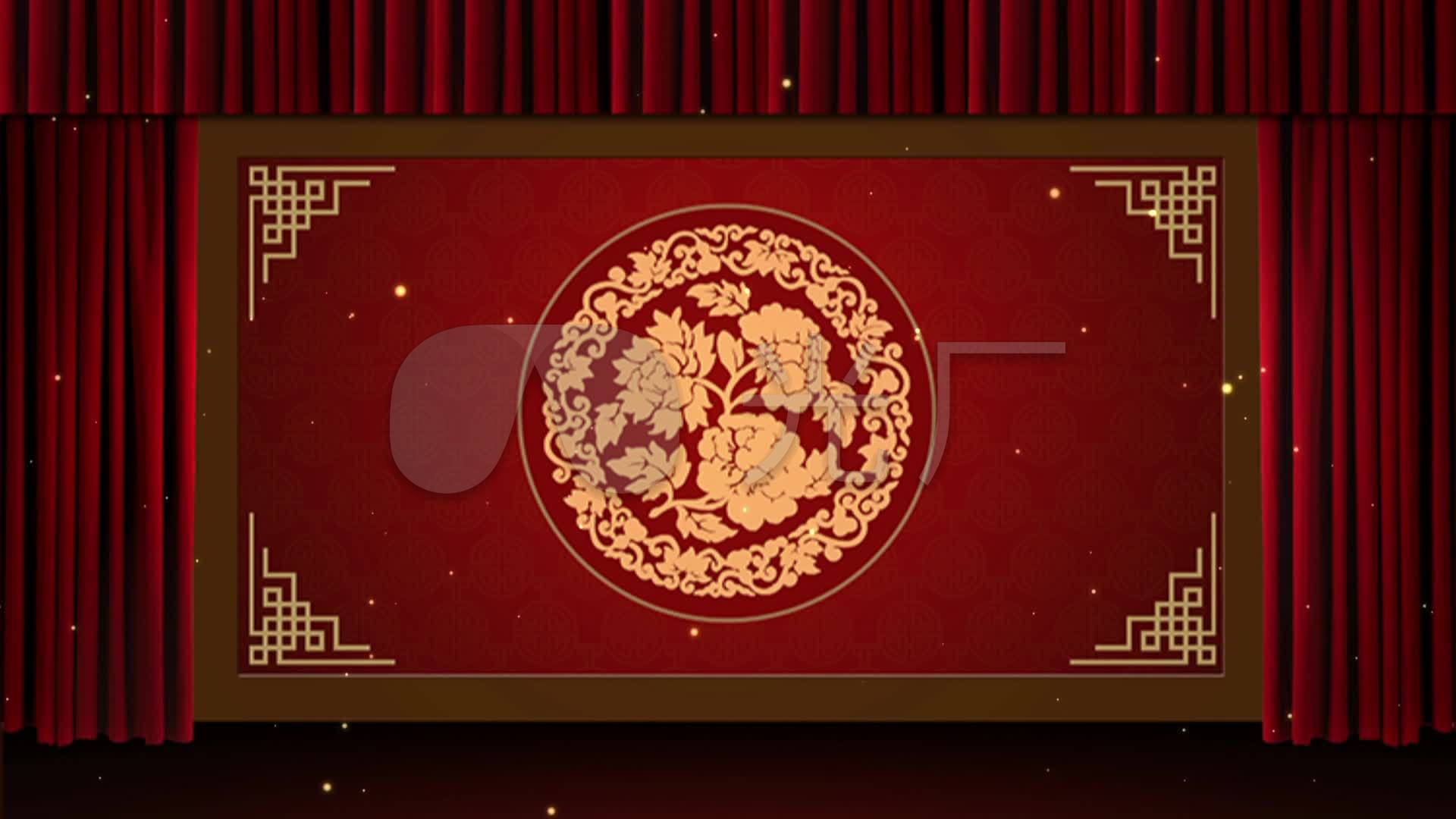 小品相声曲艺快板评书场景_1920x1080_高清视频素材