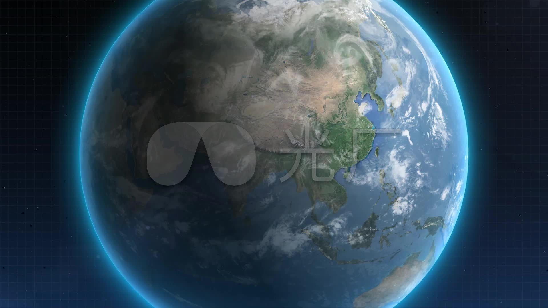 1920x1080地球,地球壁纸1920x1080 俯瞰地球中国城市长江河流_1920x1080_高清视频素材下载(编号:1935122