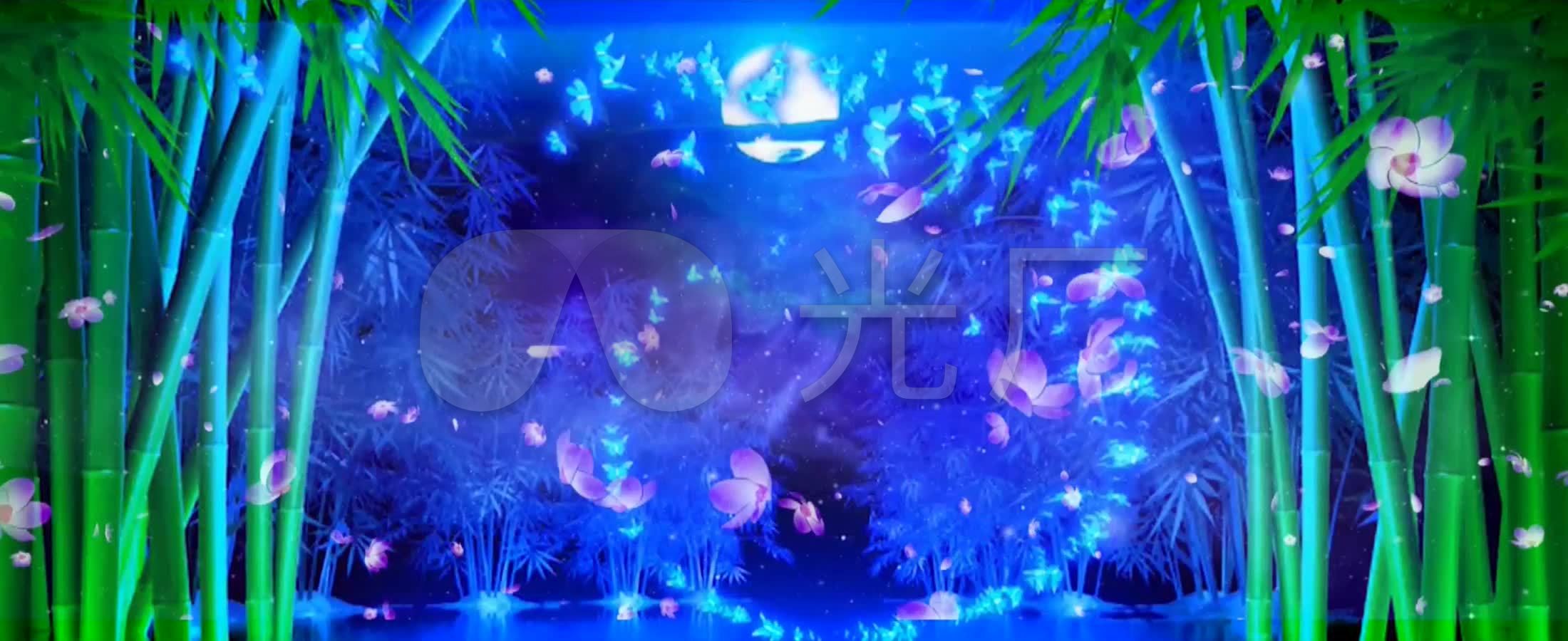 纯音乐《月光思念》民族歌舞背景
