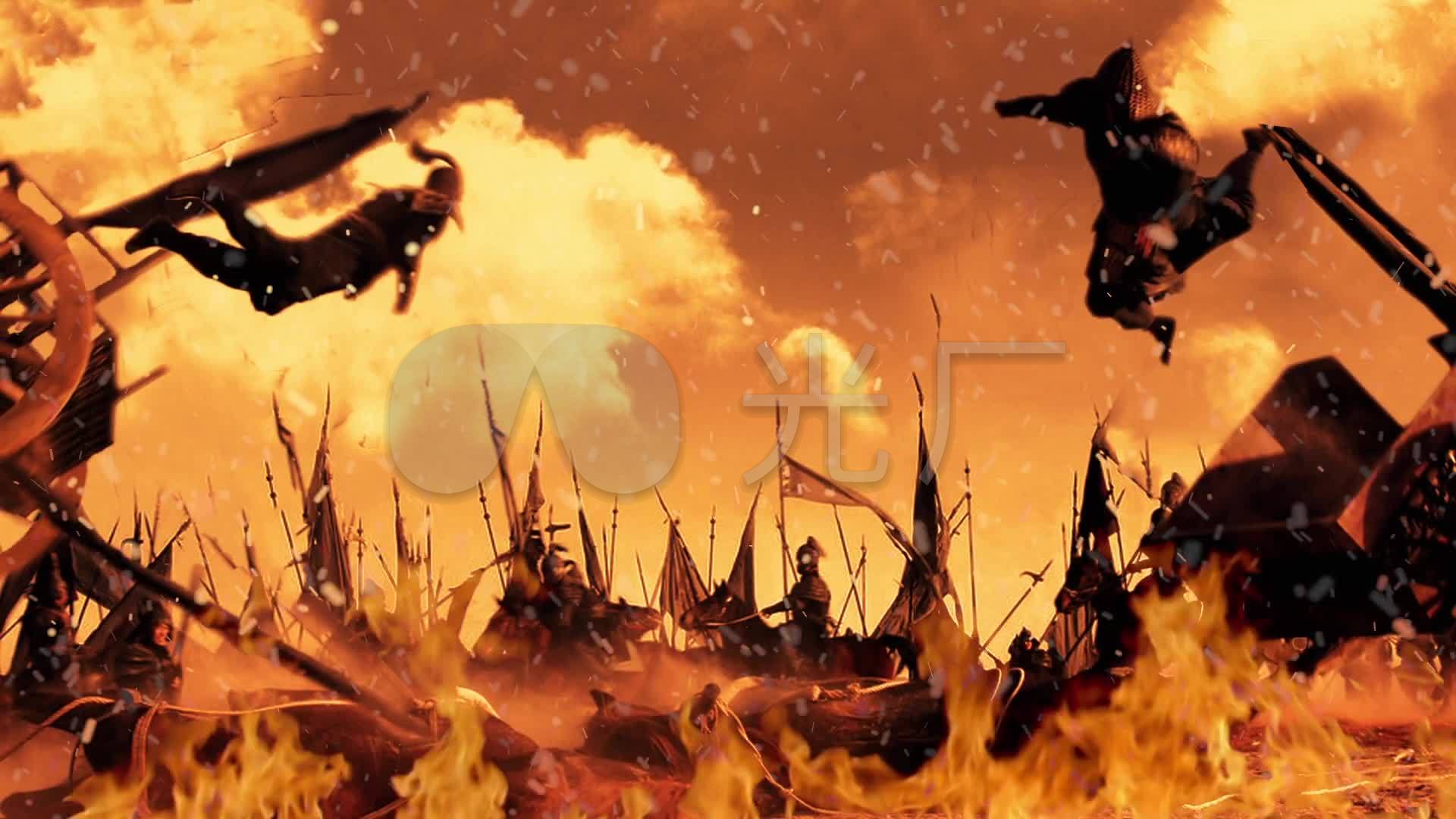 古战场-人仰马翻_1920x1080_高清视频素材下载(编号:1965816)_舞台