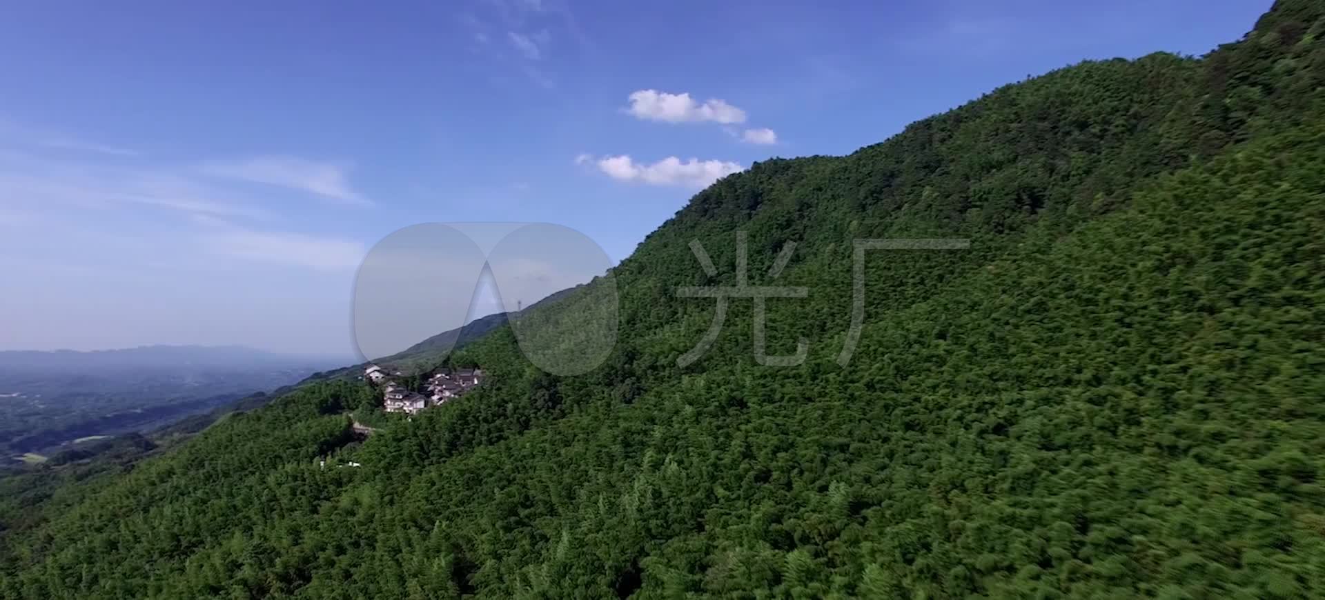 永川茶山竹海薄刀岭茶园航拍