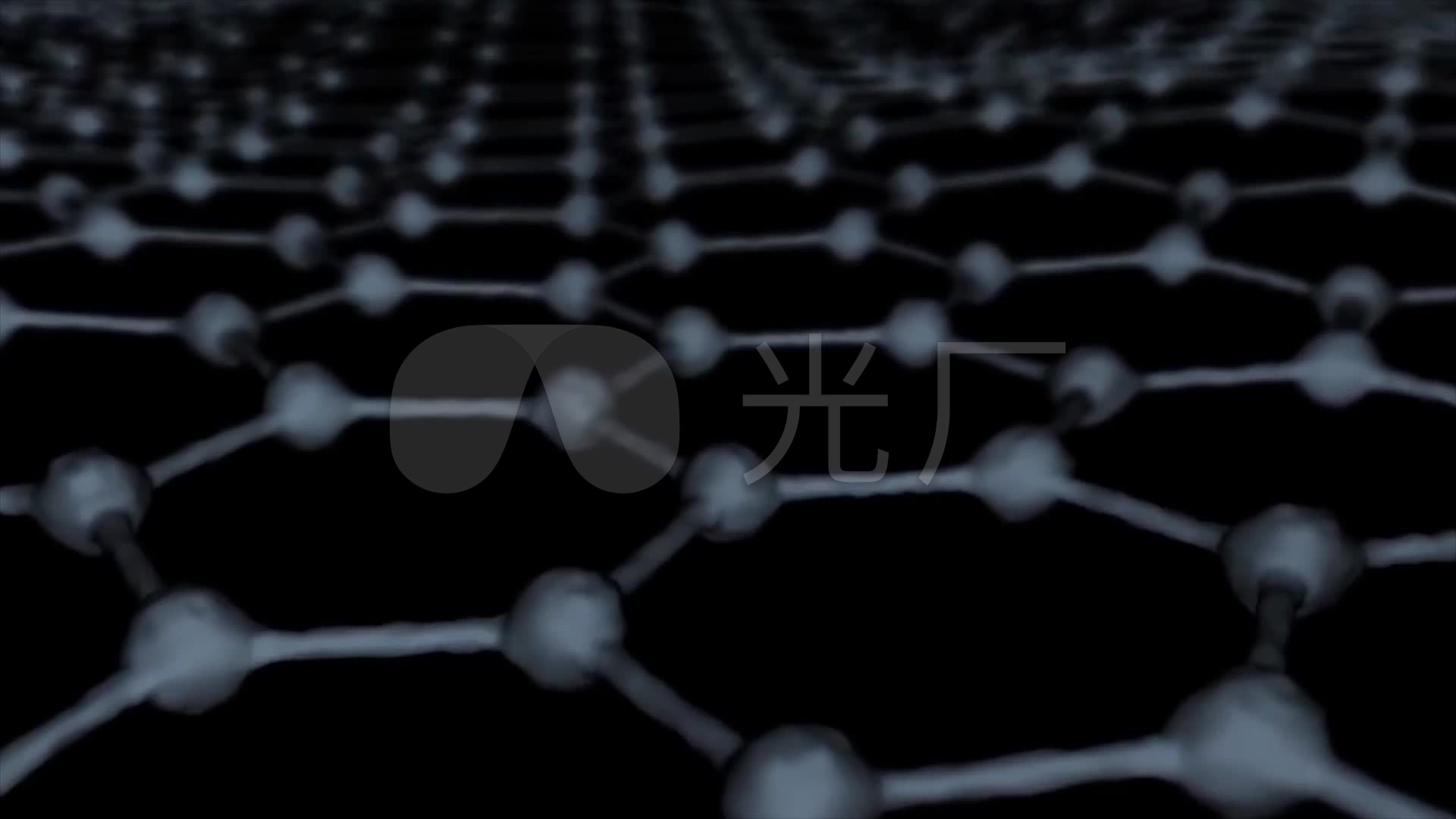 碳分子石墨石墨烯分子_1920x1080_高清视频素材下载