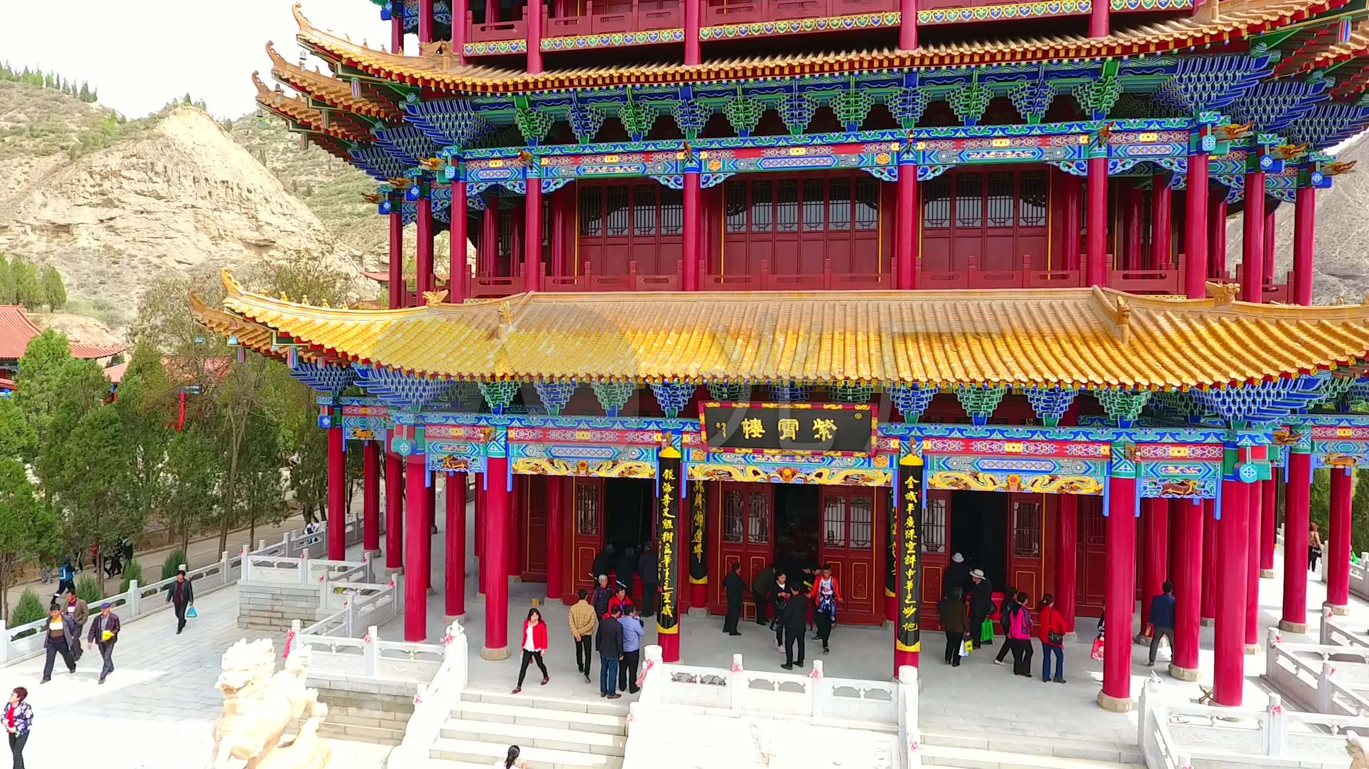 法泉寺_2704x1520_高清视频素材下载(编号:1996282)
