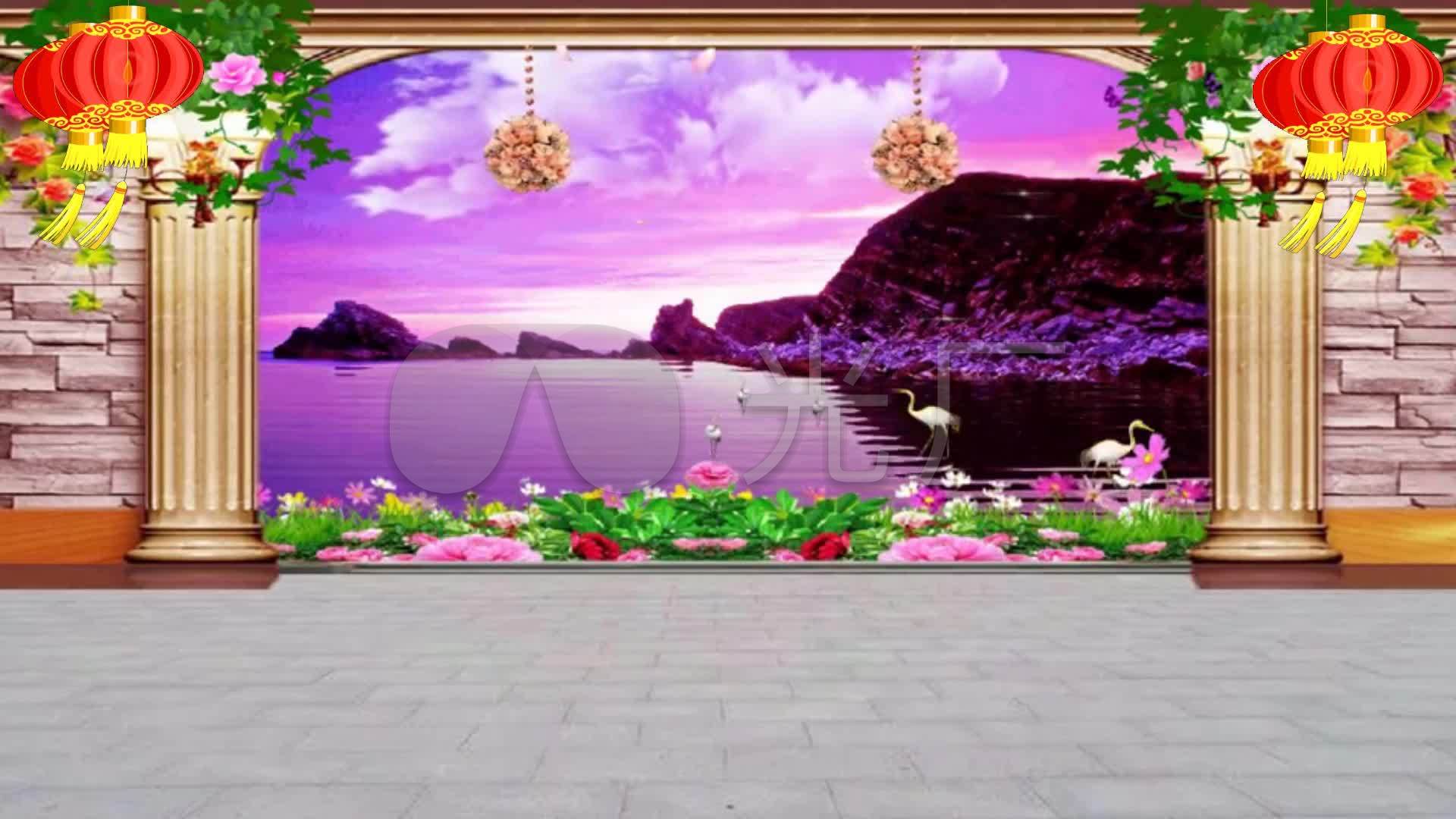 广场舞视频背景