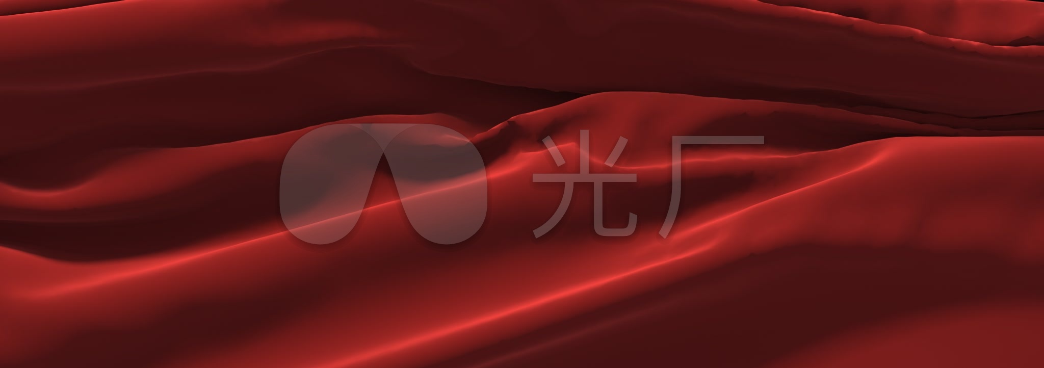 飘动的绸子_2048x723_高清视频素材下载(编号:2002294)_影视包装_vj师