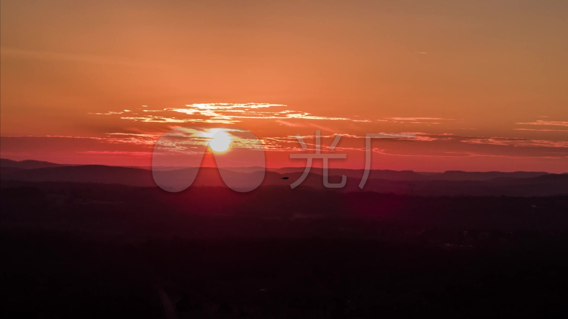 红太阳升起_1920x1080_高清视频素材下载(编号:)_实拍