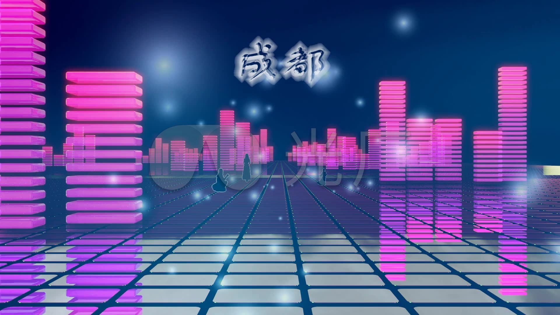 歌曲《成都》LED背景及伴奏_1920X1080_高