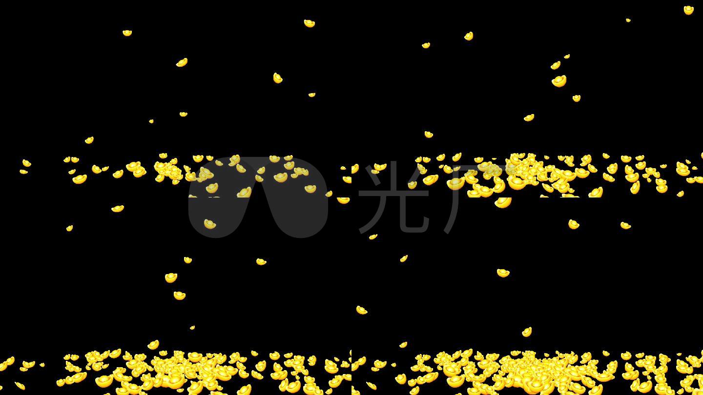已实名签约 元旦金元宝货币金钱财源滚滚恭喜发财土豪钱抓钱发财年会