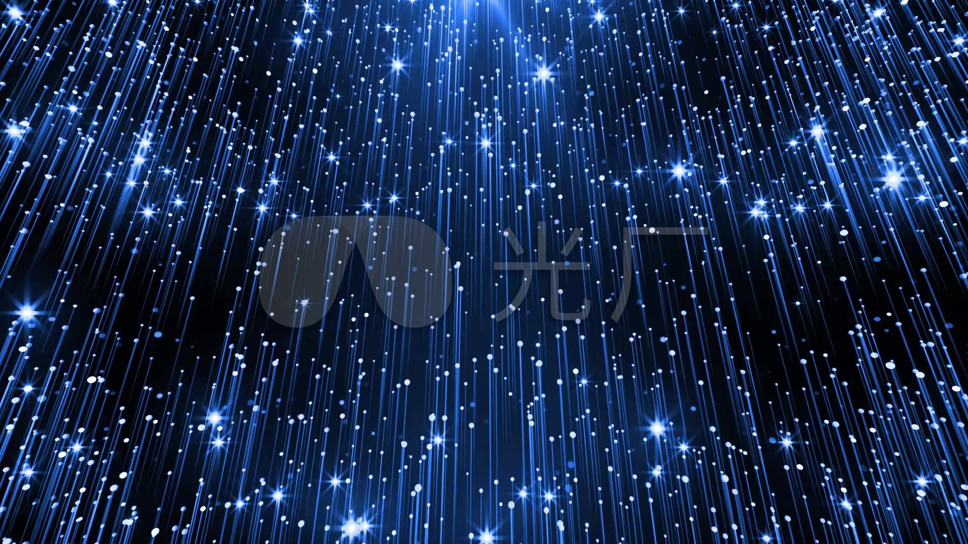 梦想蓝色星空流星led背景视频