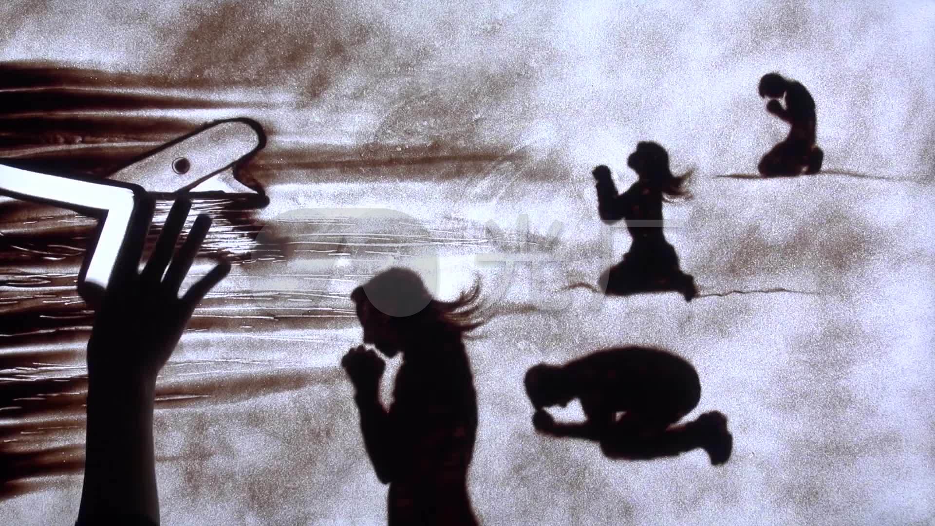 唯美感人感恩思念母亲烛光里的妈妈沙画配乐