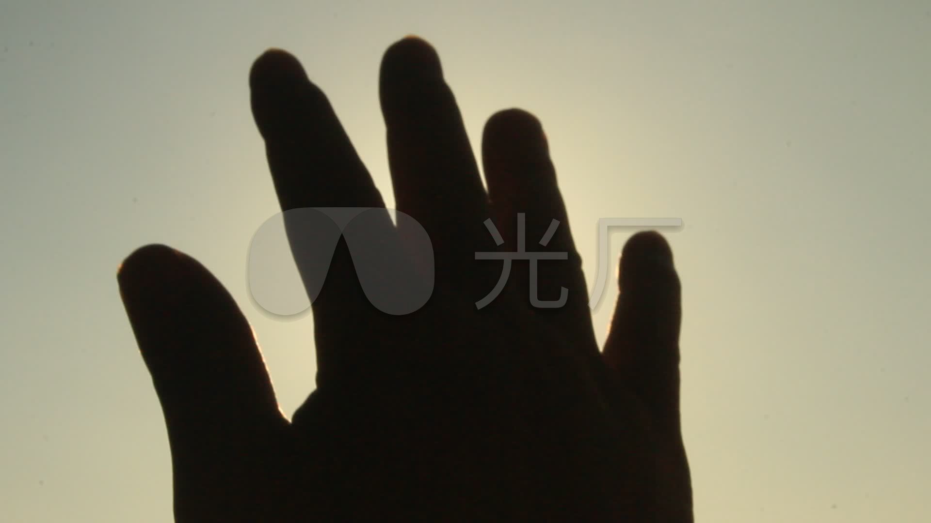 手遮挡阳光_1920x1080_高清视频素材下载(编号:)_实拍