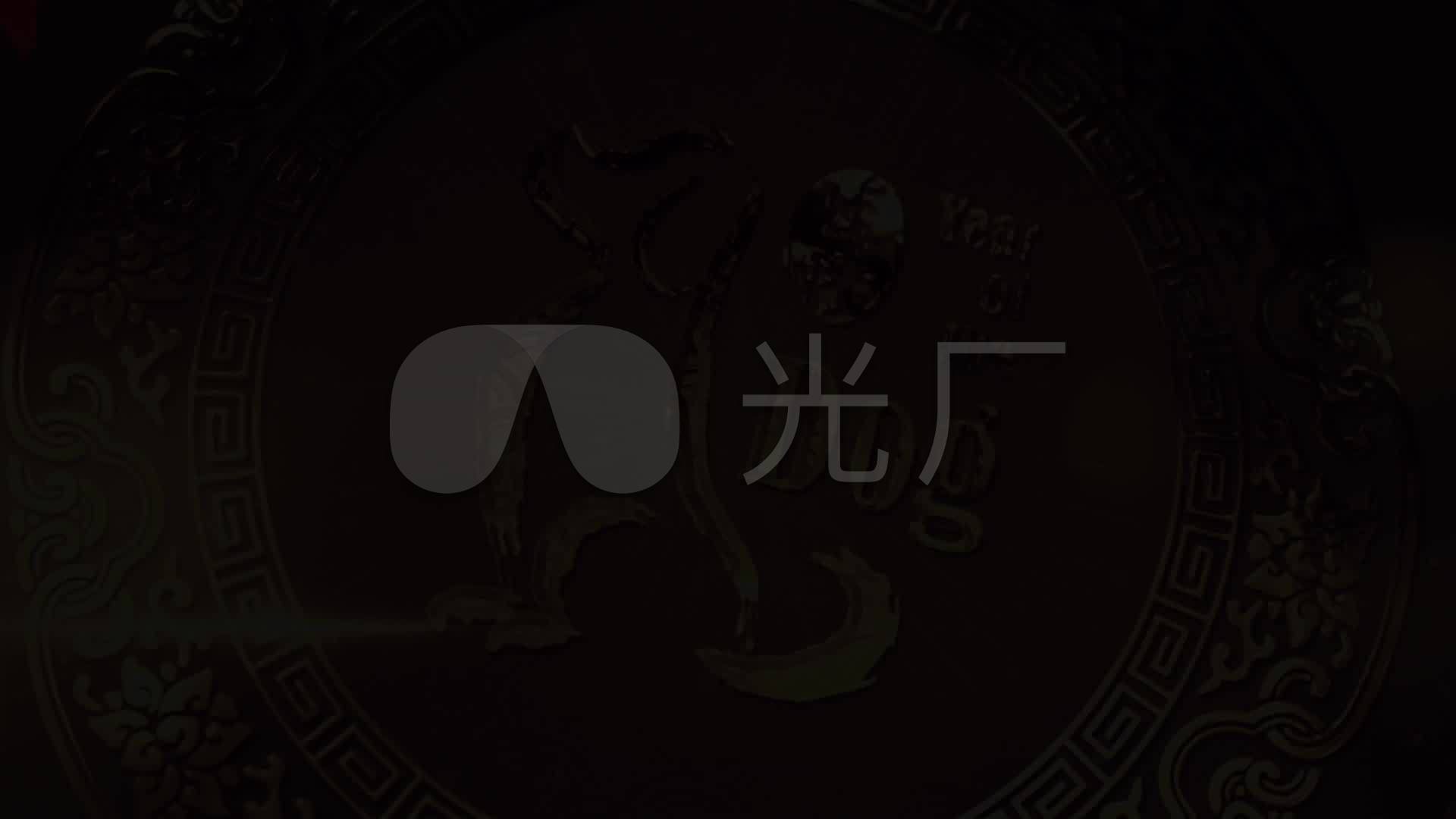 【视频素材】2018黄金中国风落版无字_1920x1080_高清