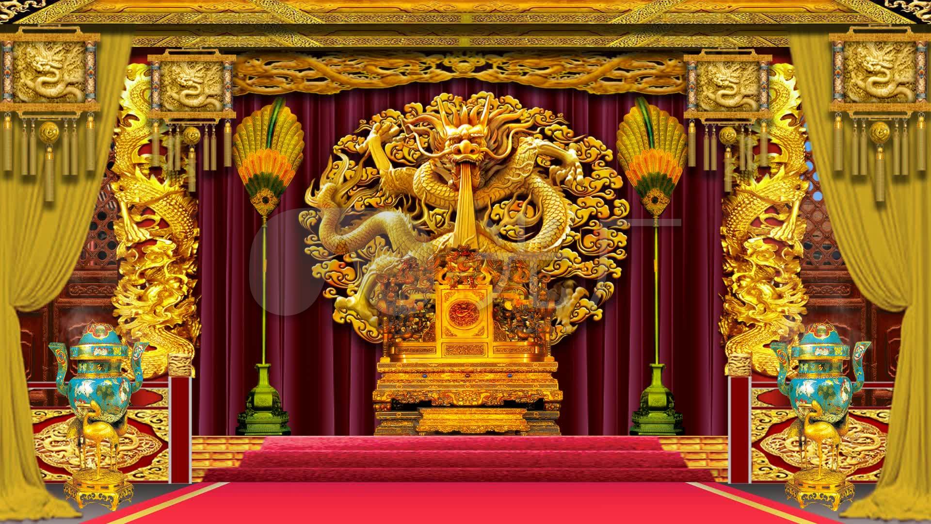 金銮殿宝座_1920x1080_高清视频素材下载(编号:)_舞台
