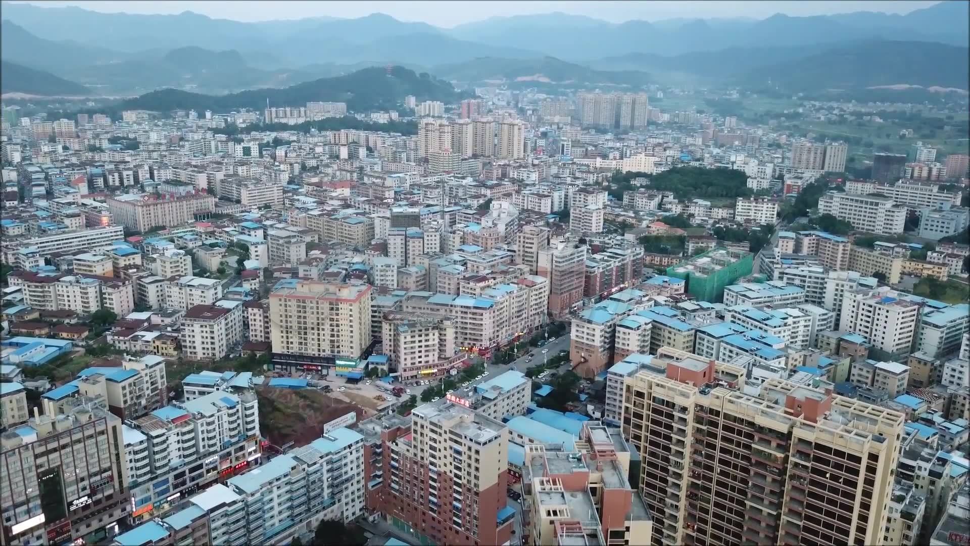 广东省韶关市翁源县龙仙镇_1920x1080_高清视频素材